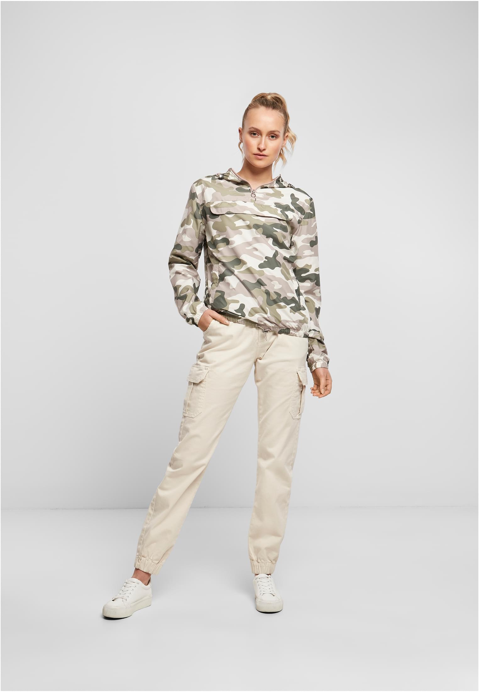 Ladies Camo Pull Over Jacket duskrose camo 3XL - variant image 4