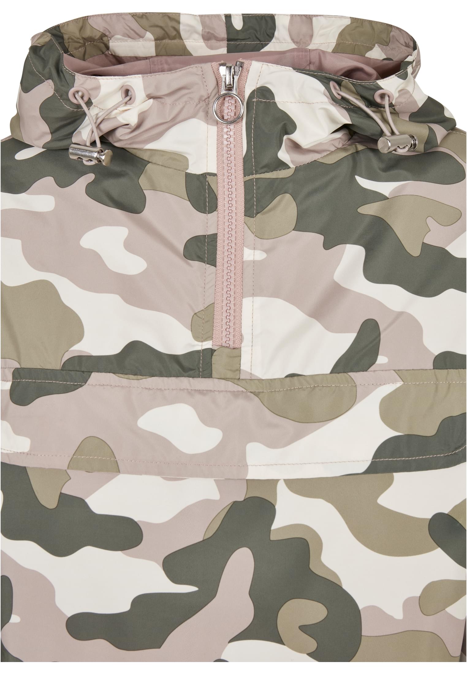 Ladies Camo Pull Over Jacket duskrose camo 3XL - variant image 7