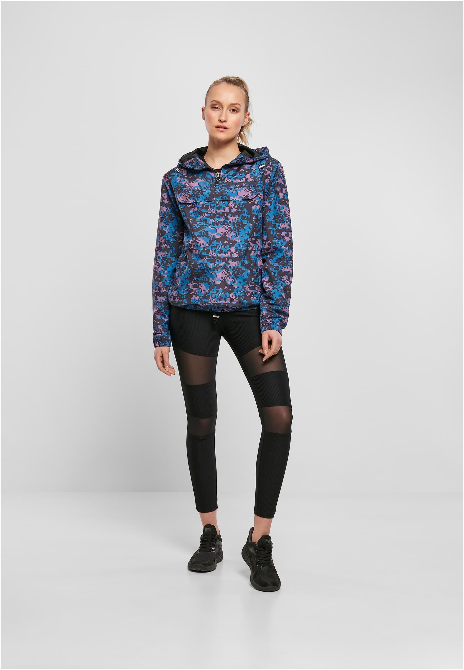 Ladies Camo Pull Over Jacket digital duskviolet camo L - variant image 4