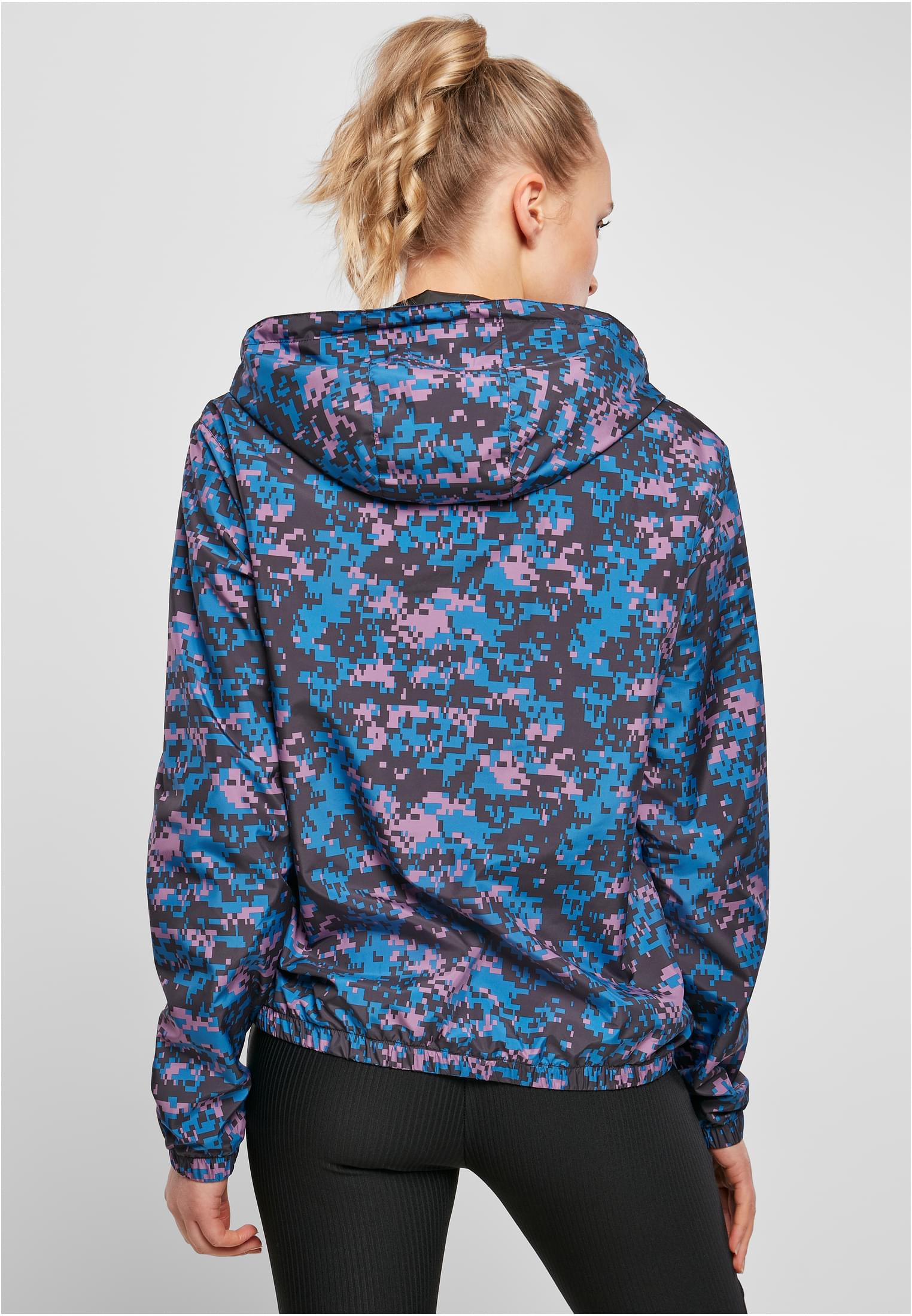 Ladies Camo Pull Over Jacket digital duskviolet camo L - variant image 2