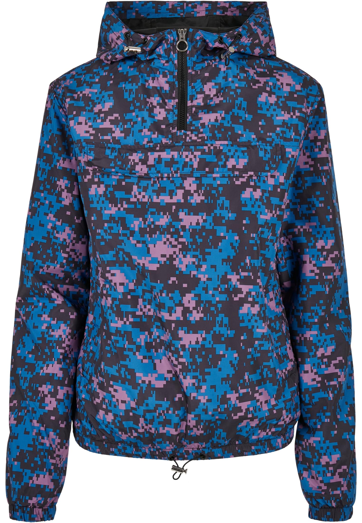 Ladies Camo Pull Over Jacket digital duskviolet camo L - variant image 5