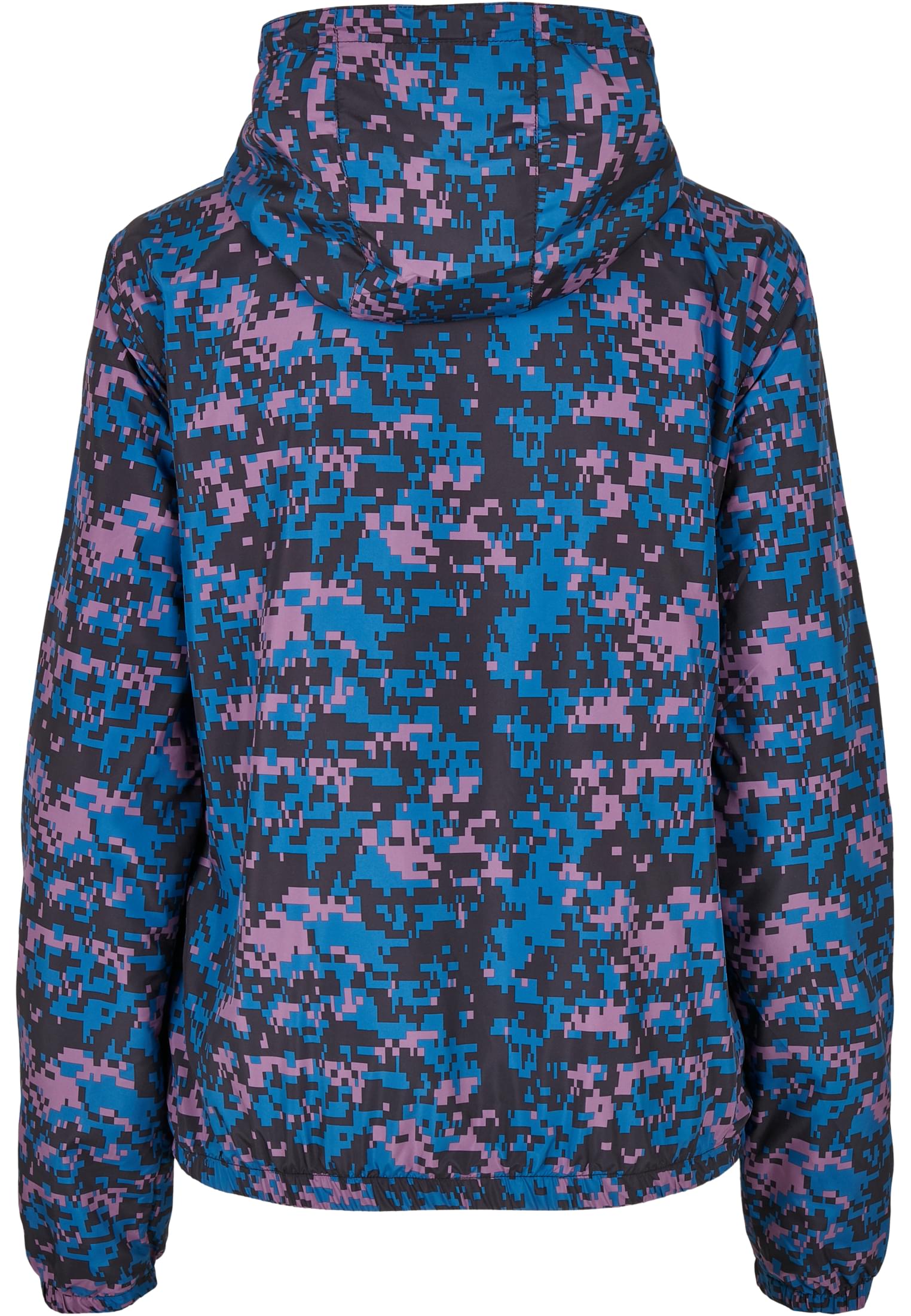 Ladies Camo Pull Over Jacket digital duskviolet camo L - variant image 6
