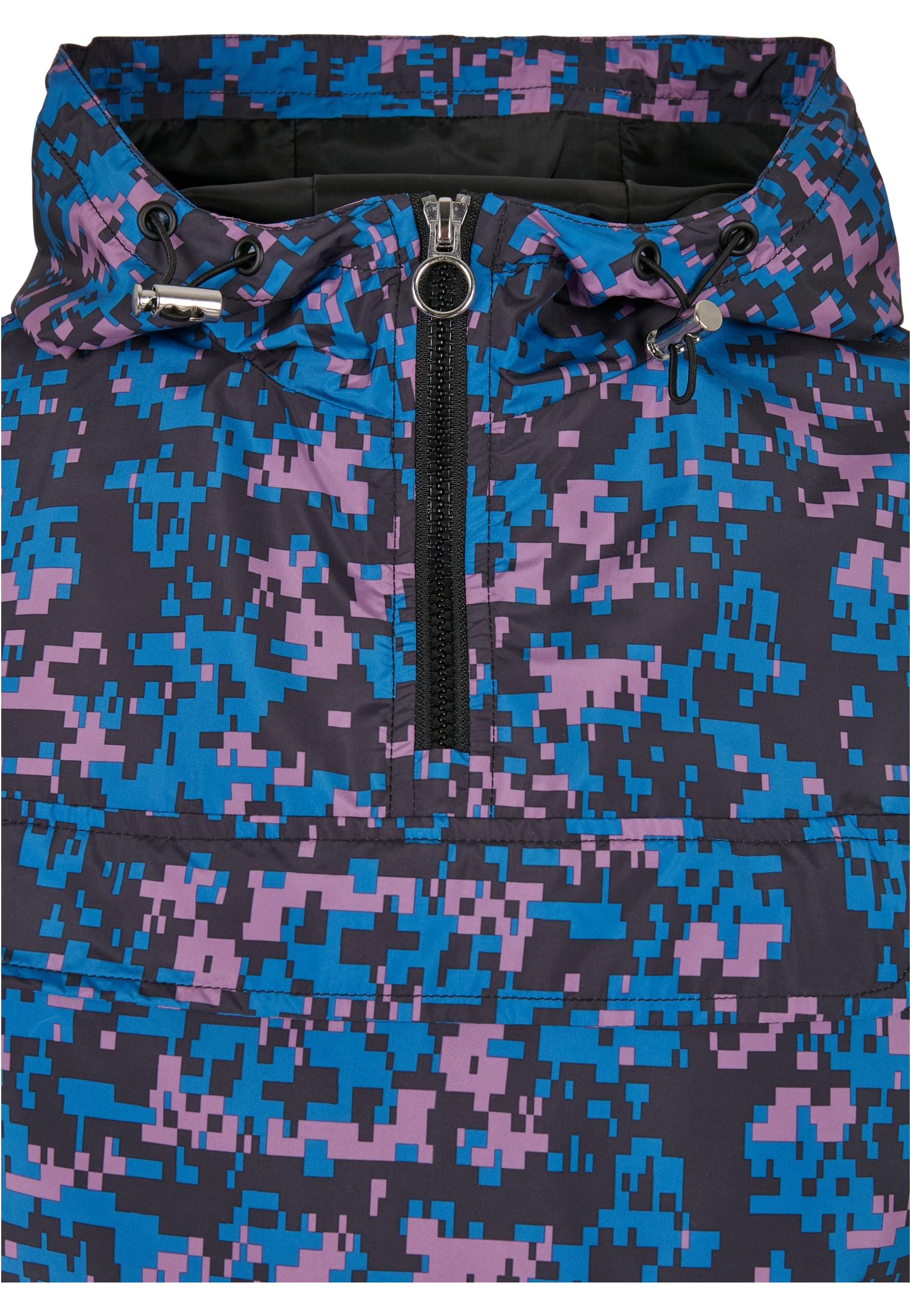 Ladies Camo Pull Over Jacket digital duskviolet camo L - variant image 7