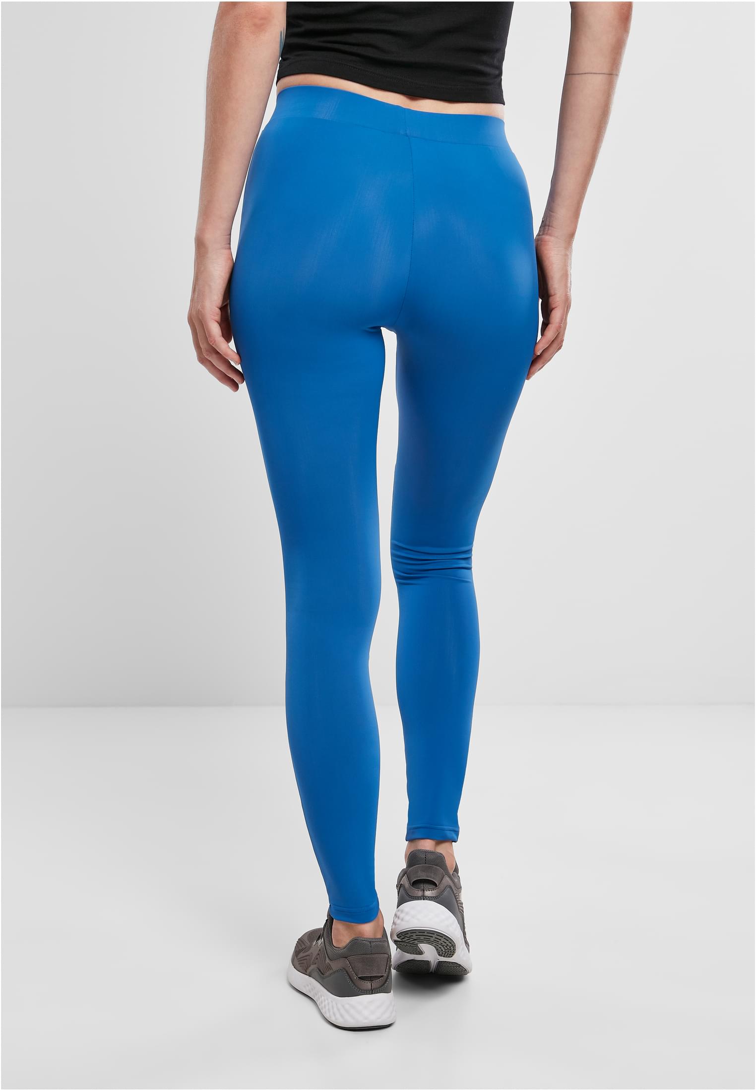 Ladies Tech Mesh Leggings sporty blue 3XL - variant image 2