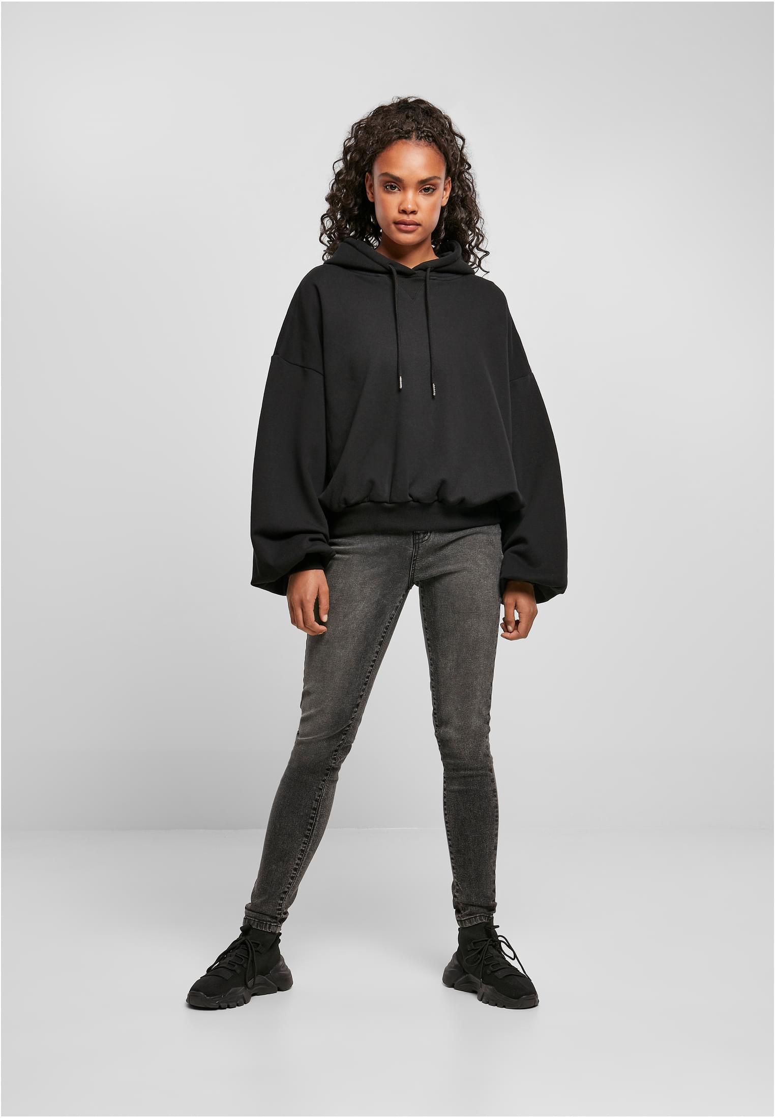Ladies Organic Oversized Terry Hoody black M/L - variant image 4