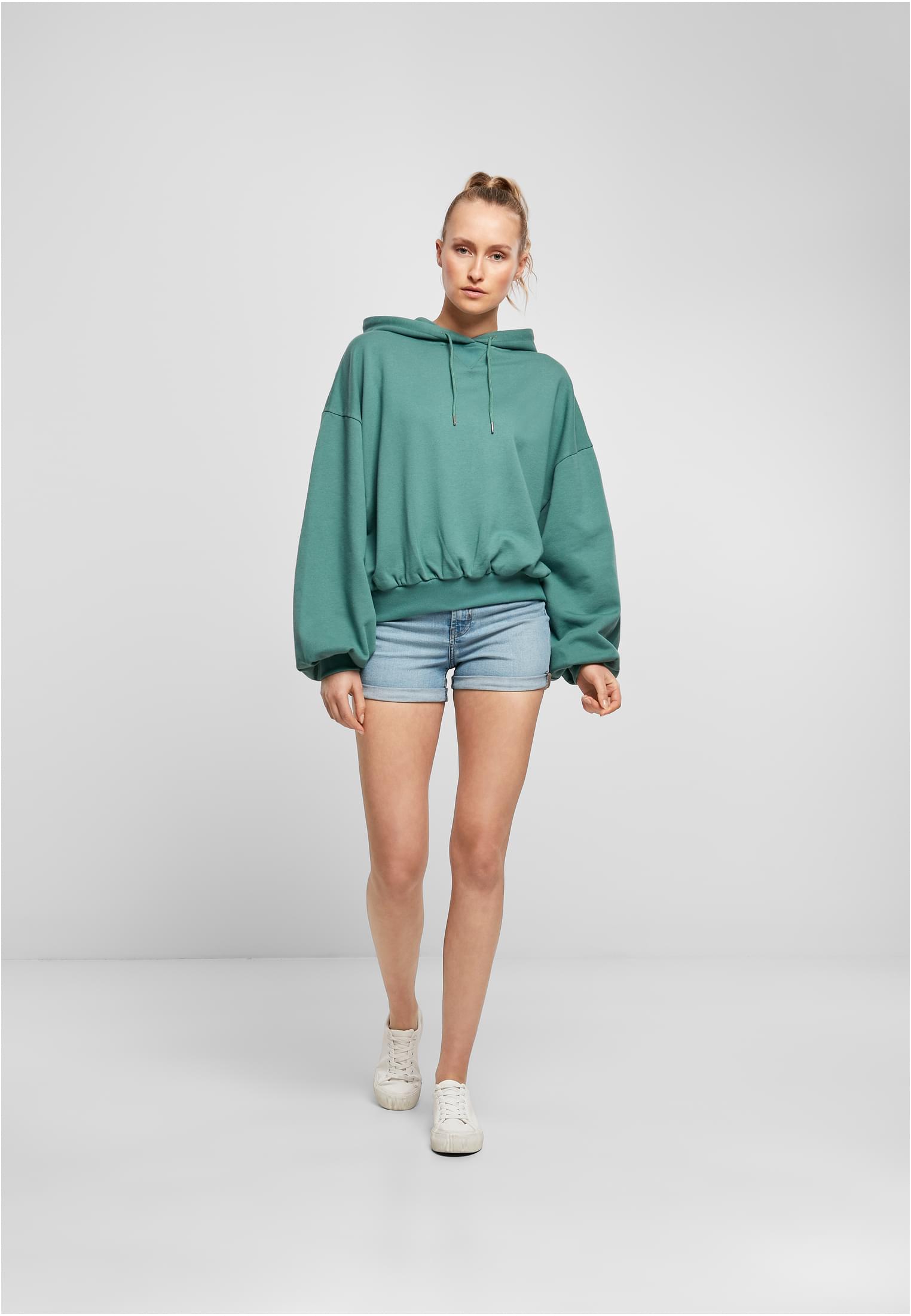 Ladies Organic Oversized Terry Hoody paleleaf M/L - variant image 4
