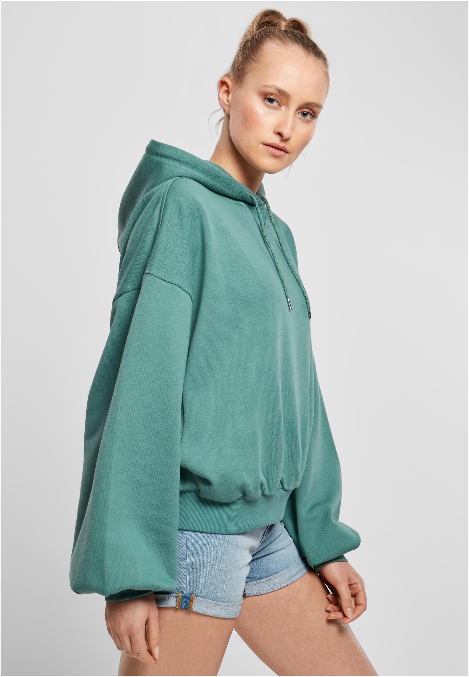 Ladies Organic Oversized Terry Hoody paleleaf M/L - variant image 3