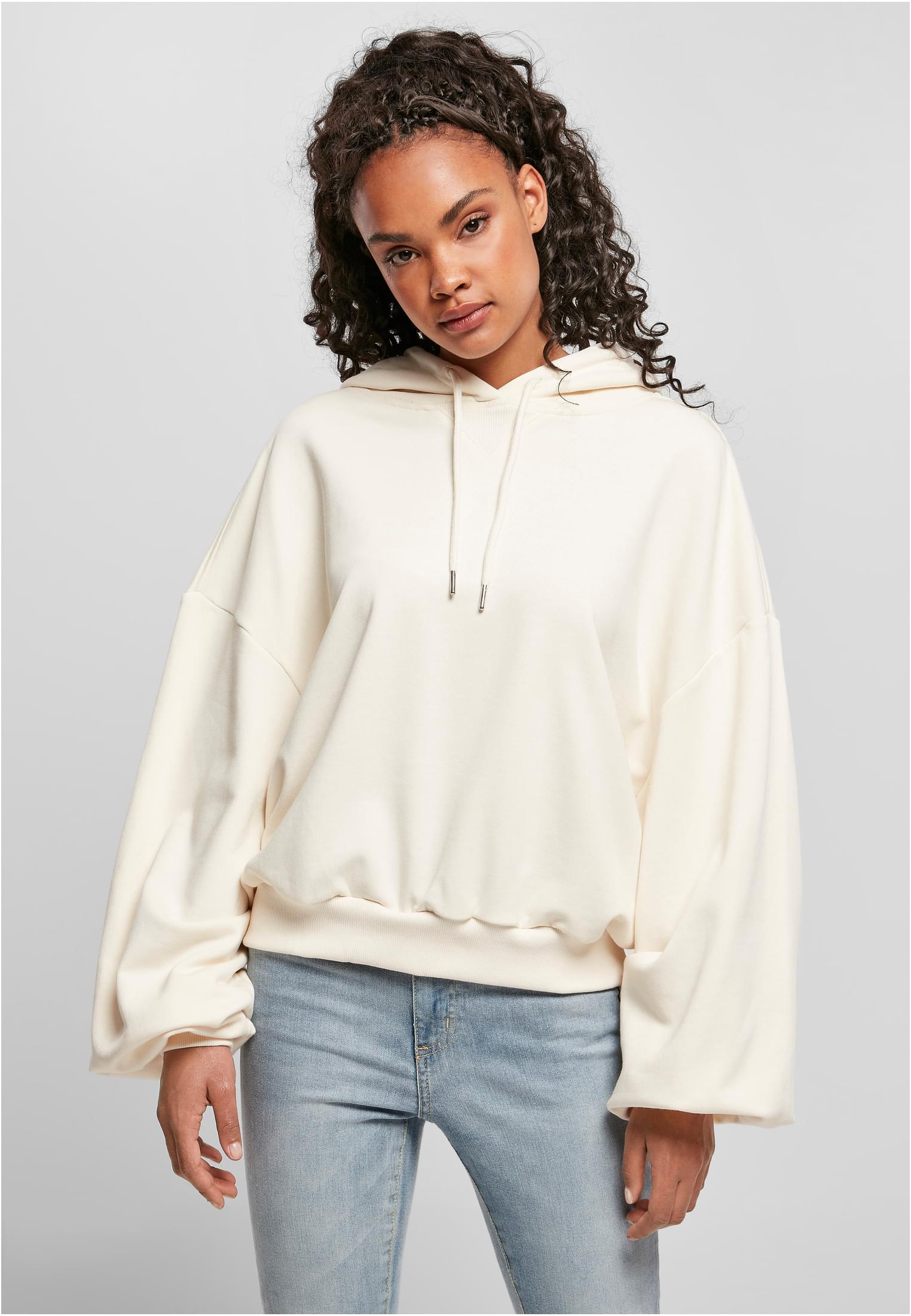 Ladies Organic Oversized Terry Hoody whitesand M/L - alternate variant 4