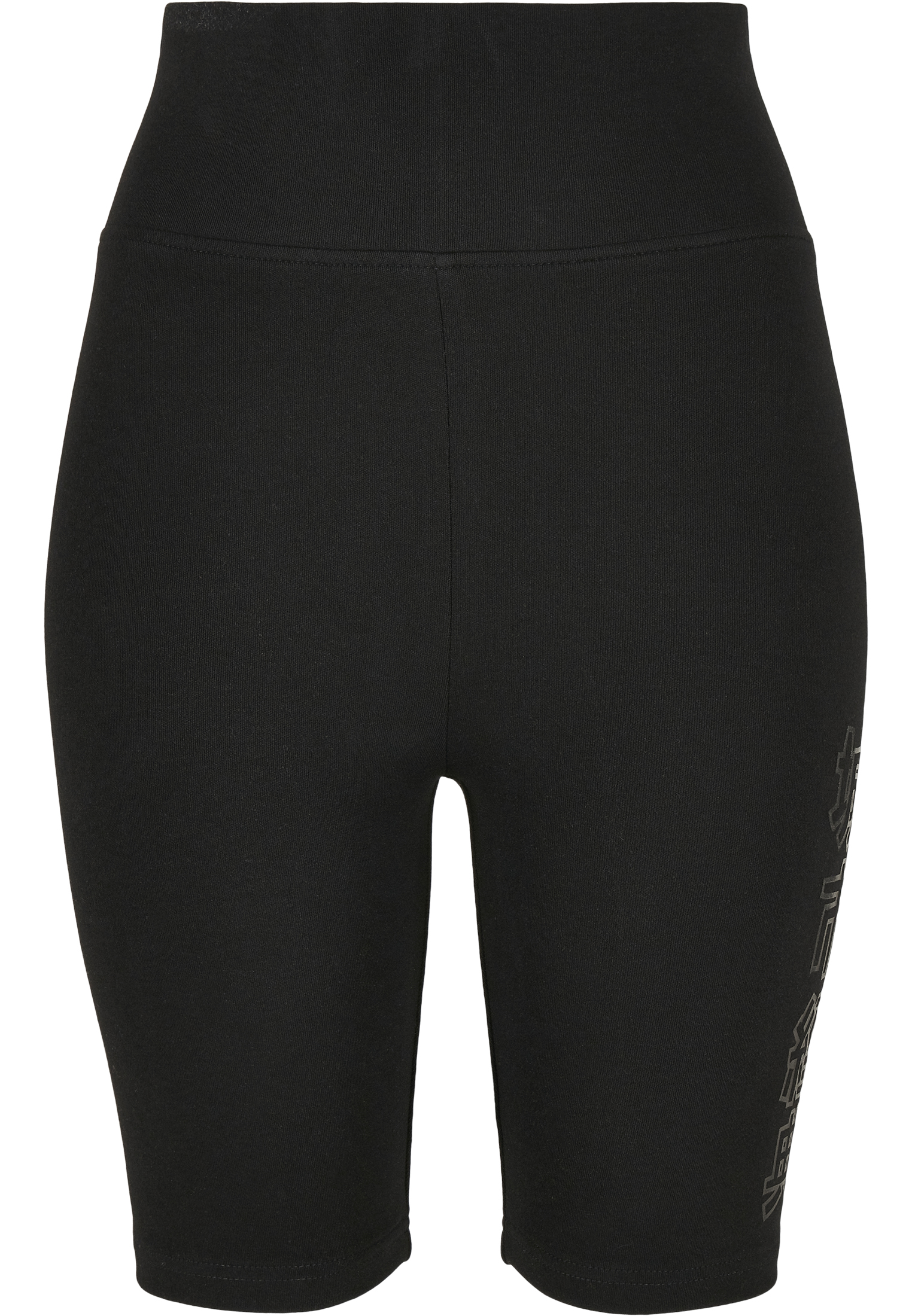 Ladies High Waist Branded Cycle Shorts black/black 3XL - variant image 5