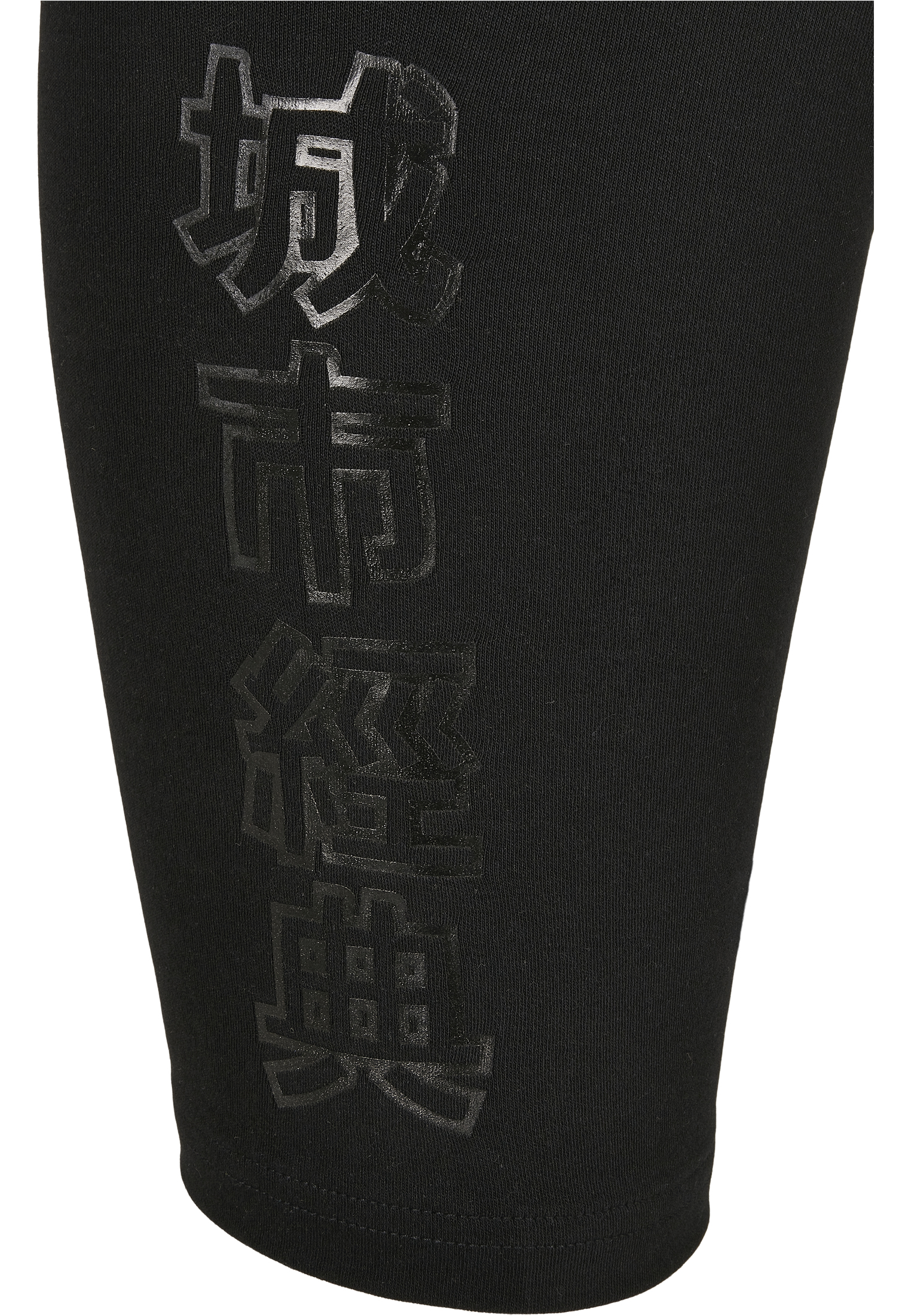 Ladies High Waist Branded Cycle Shorts black/black 3XL - variant image 9