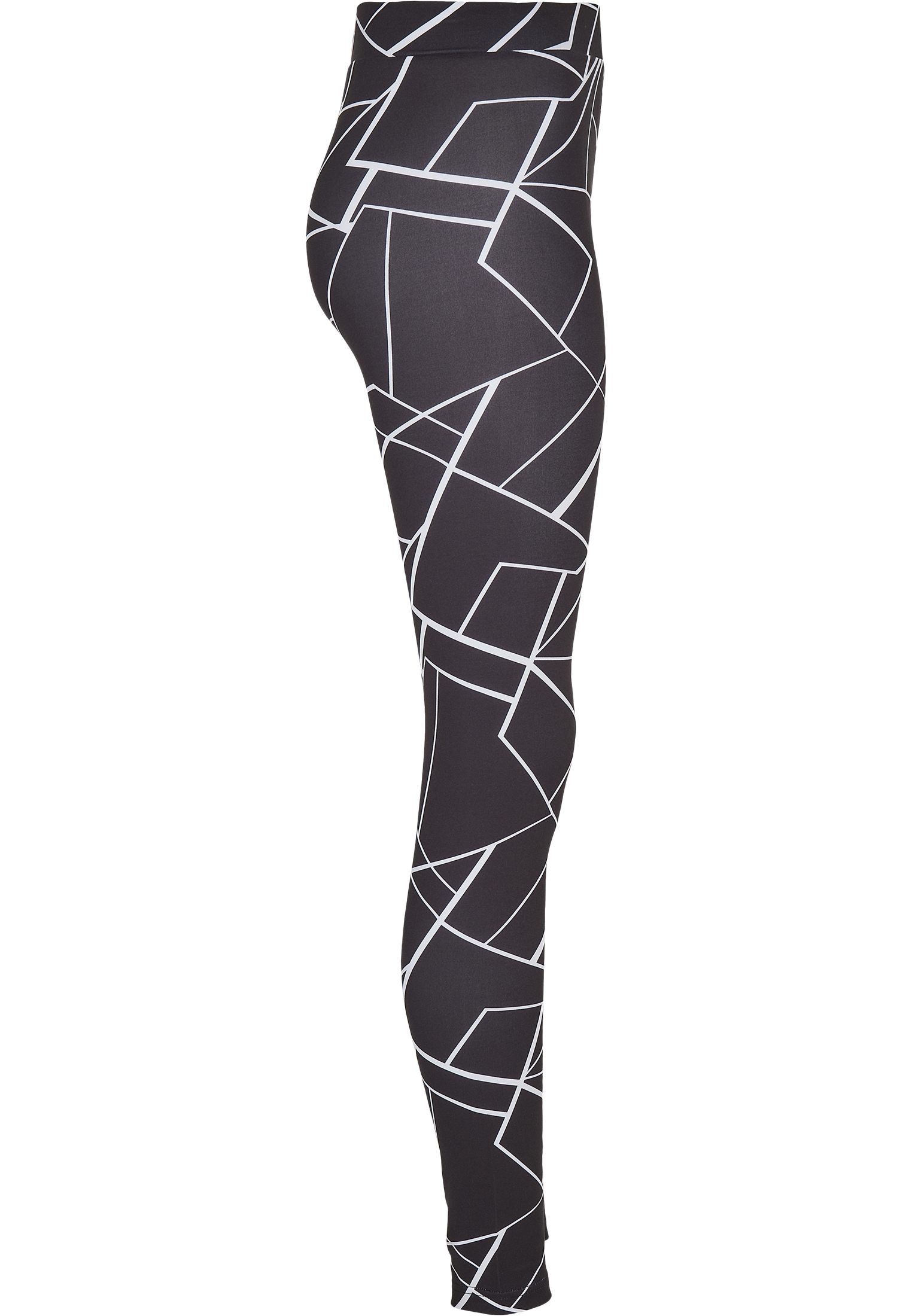Ladies AOP Leggings geometric black 3XL - variant image 8