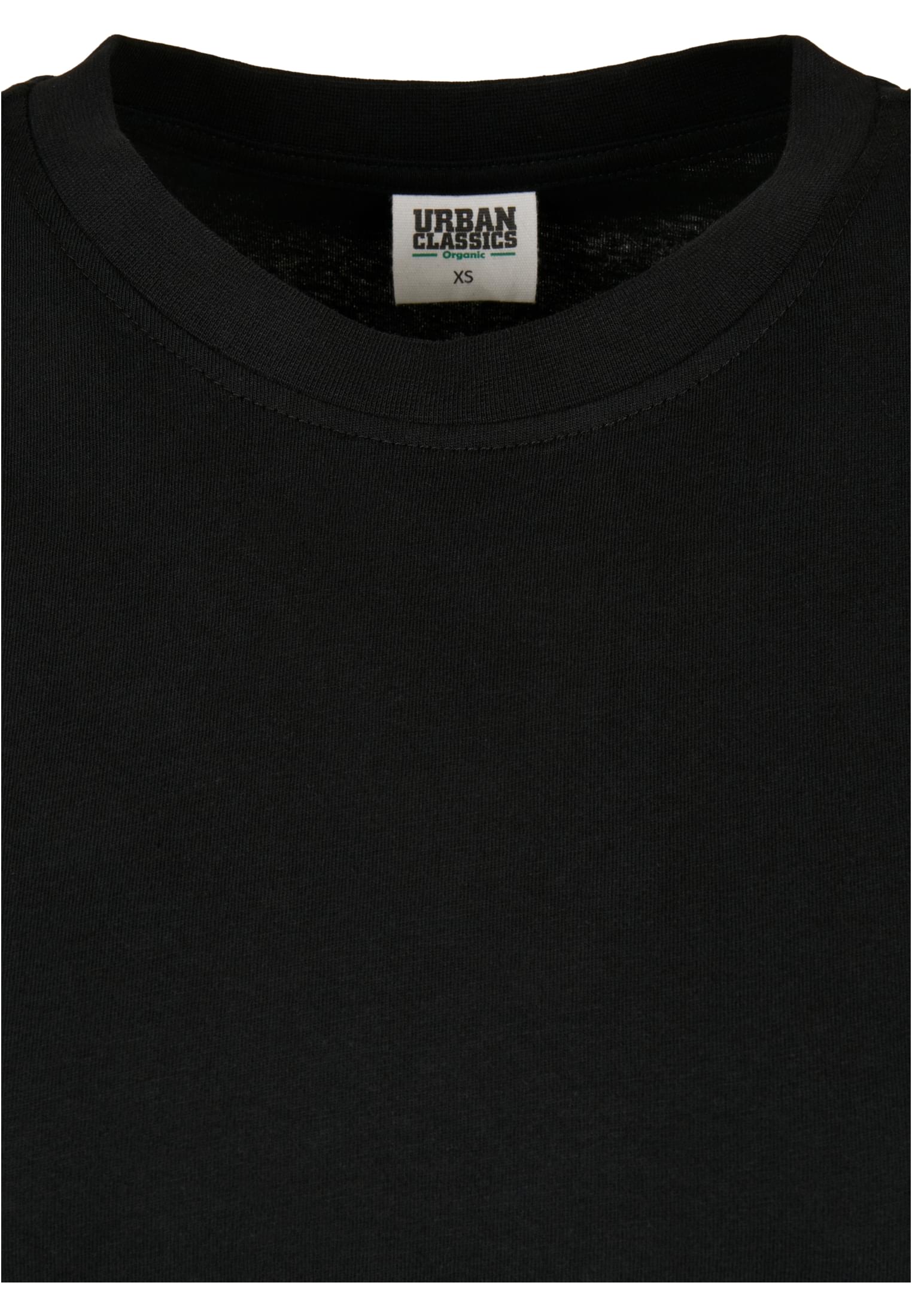 Ladies Organic Oversized Slit Tee Dress black 3XL - variant image 7
