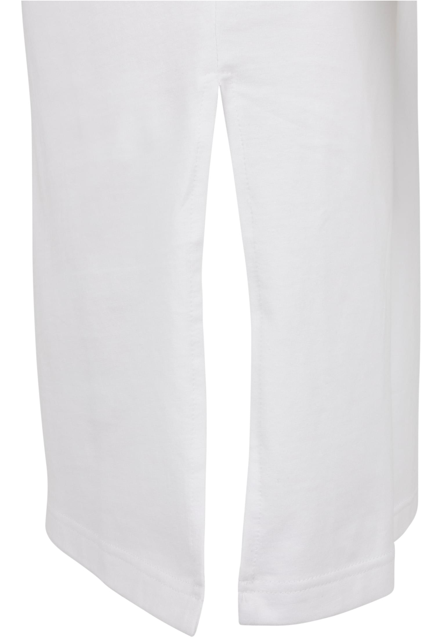 Ladies Organic Oversized Slit Tee Dress white 3XL - variant image 10