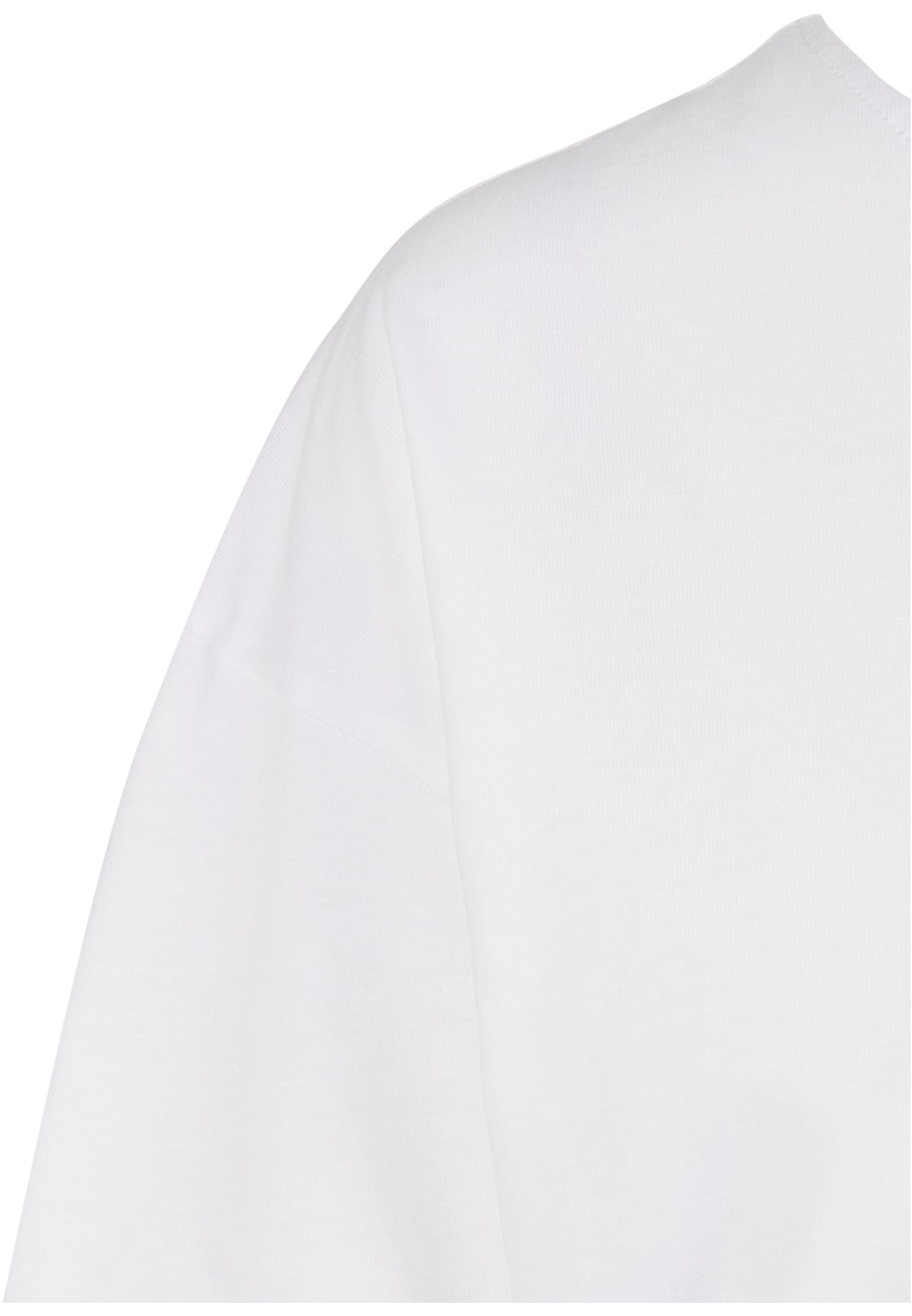 Ladies Organic Oversized Slit Tee Dress white 3XL - variant image 8