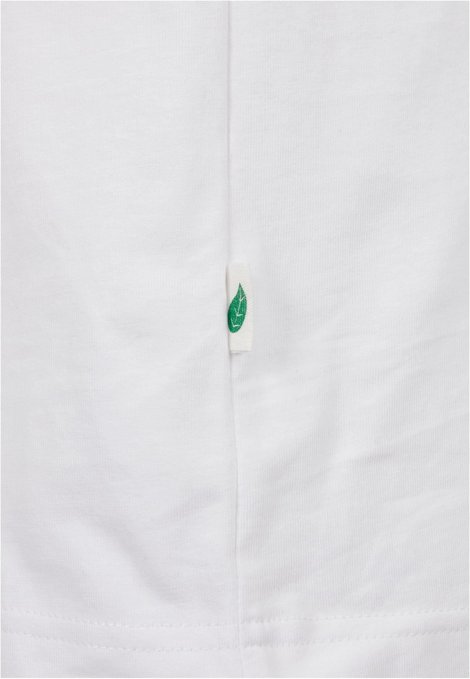 Ladies Organic Oversized Slit Tee Dress white 3XL - variant image 9