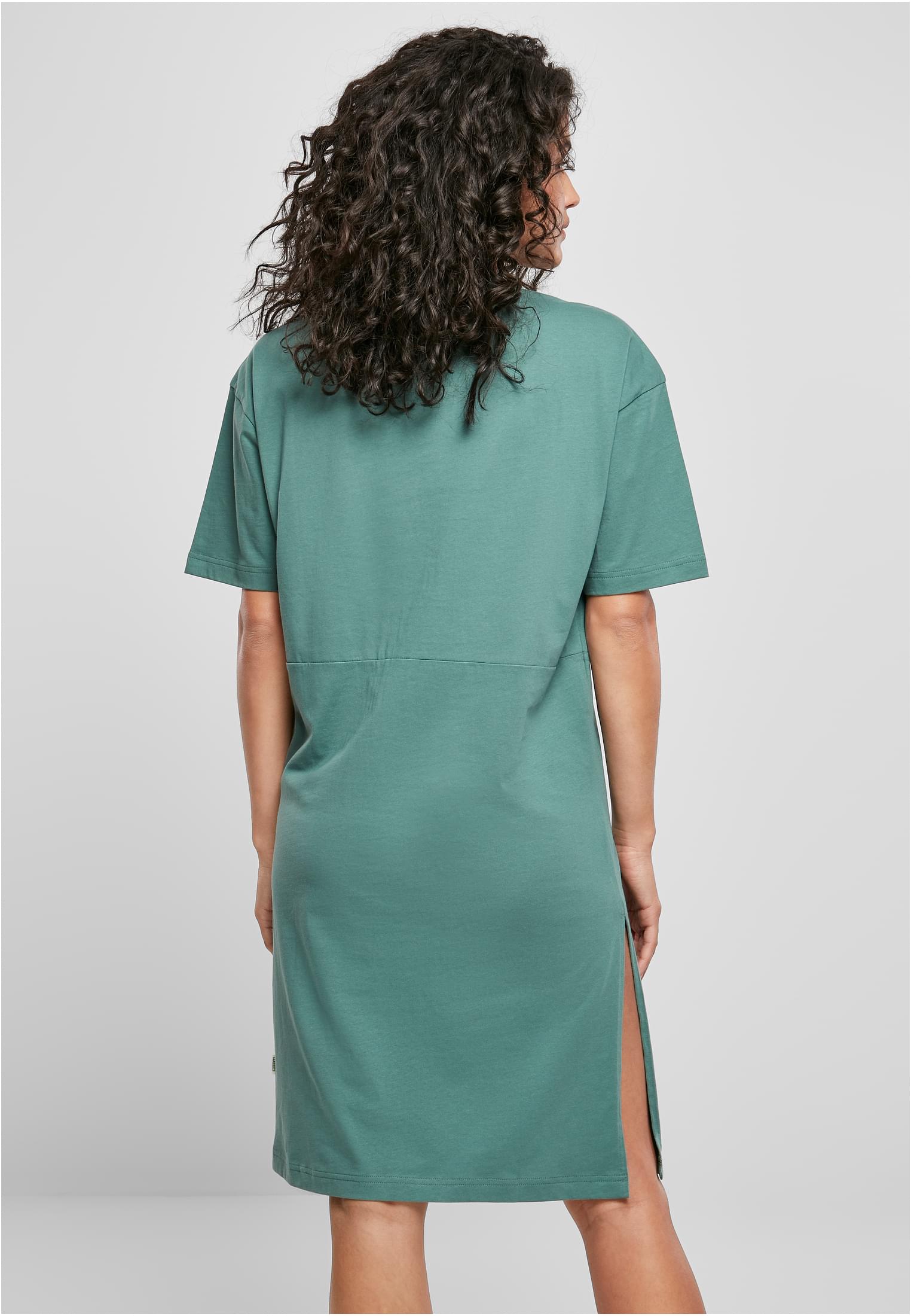 Ladies Organic Oversized Slit Tee Dress paleleaf 5XL - variant image 2