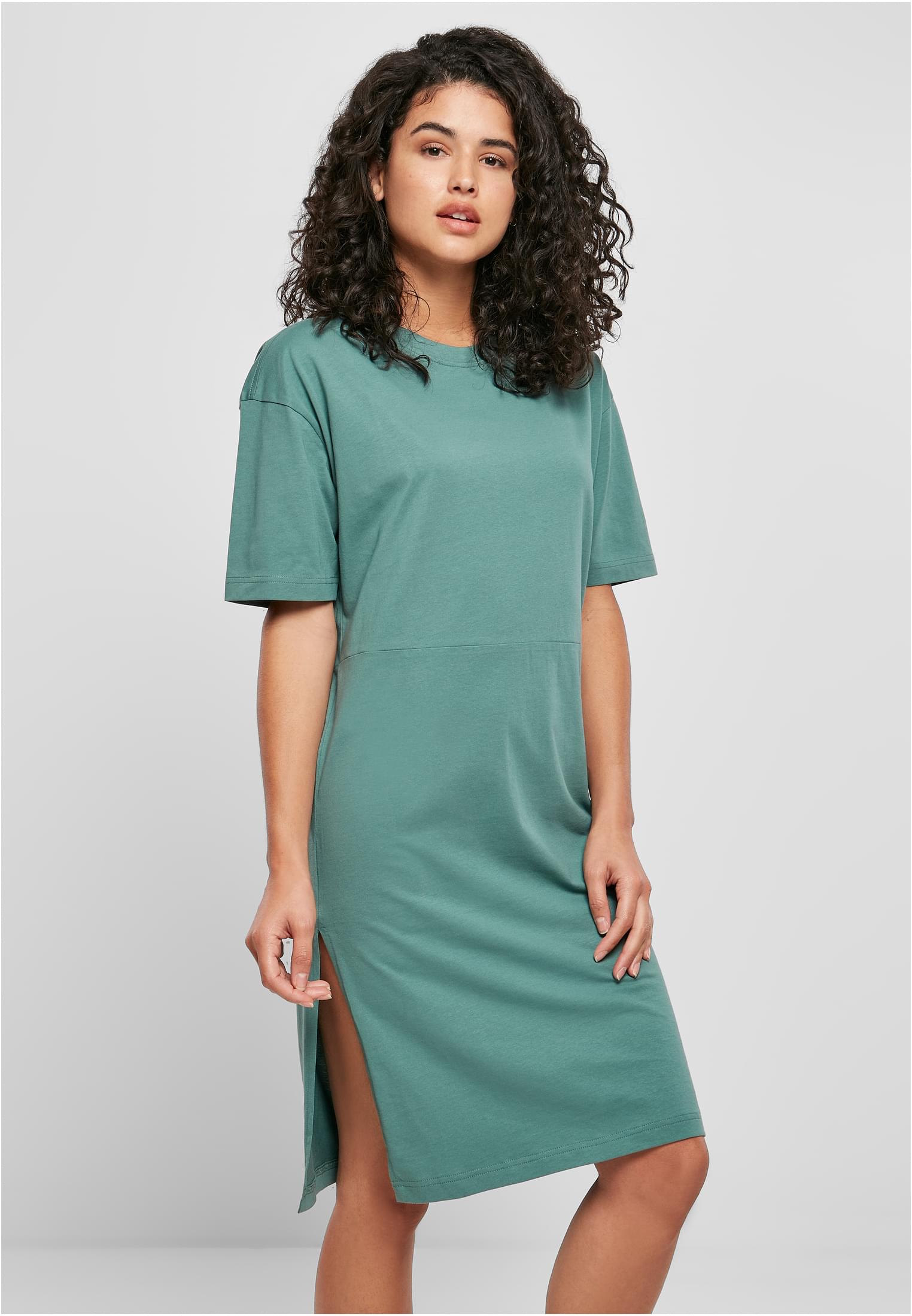 Ladies Organic Oversized Slit Tee Dress paleleaf 5XL - alternate variant 5