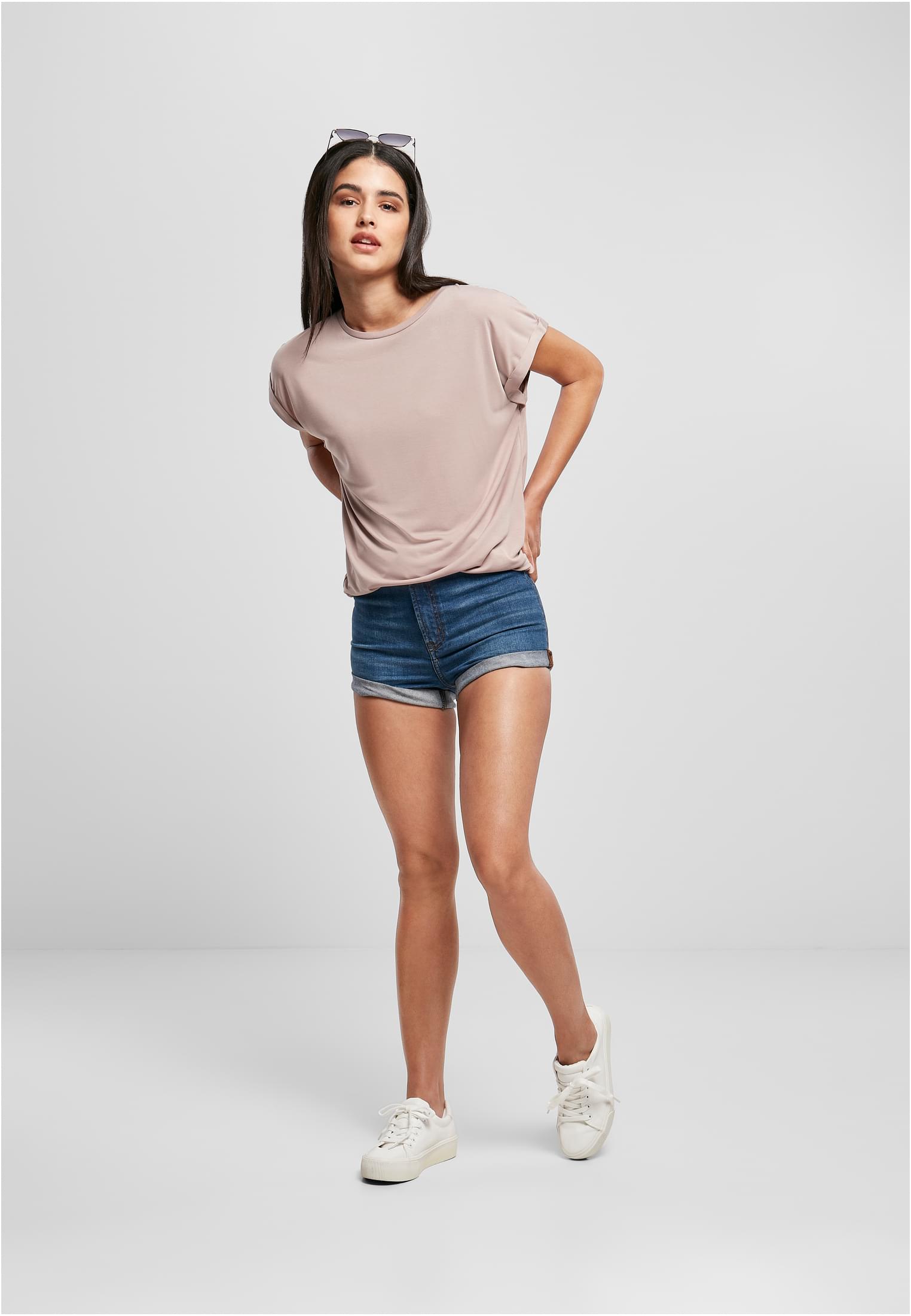 Ladies Modal Extended Shoulder Tee duskrose 3XL
 - variant image 4