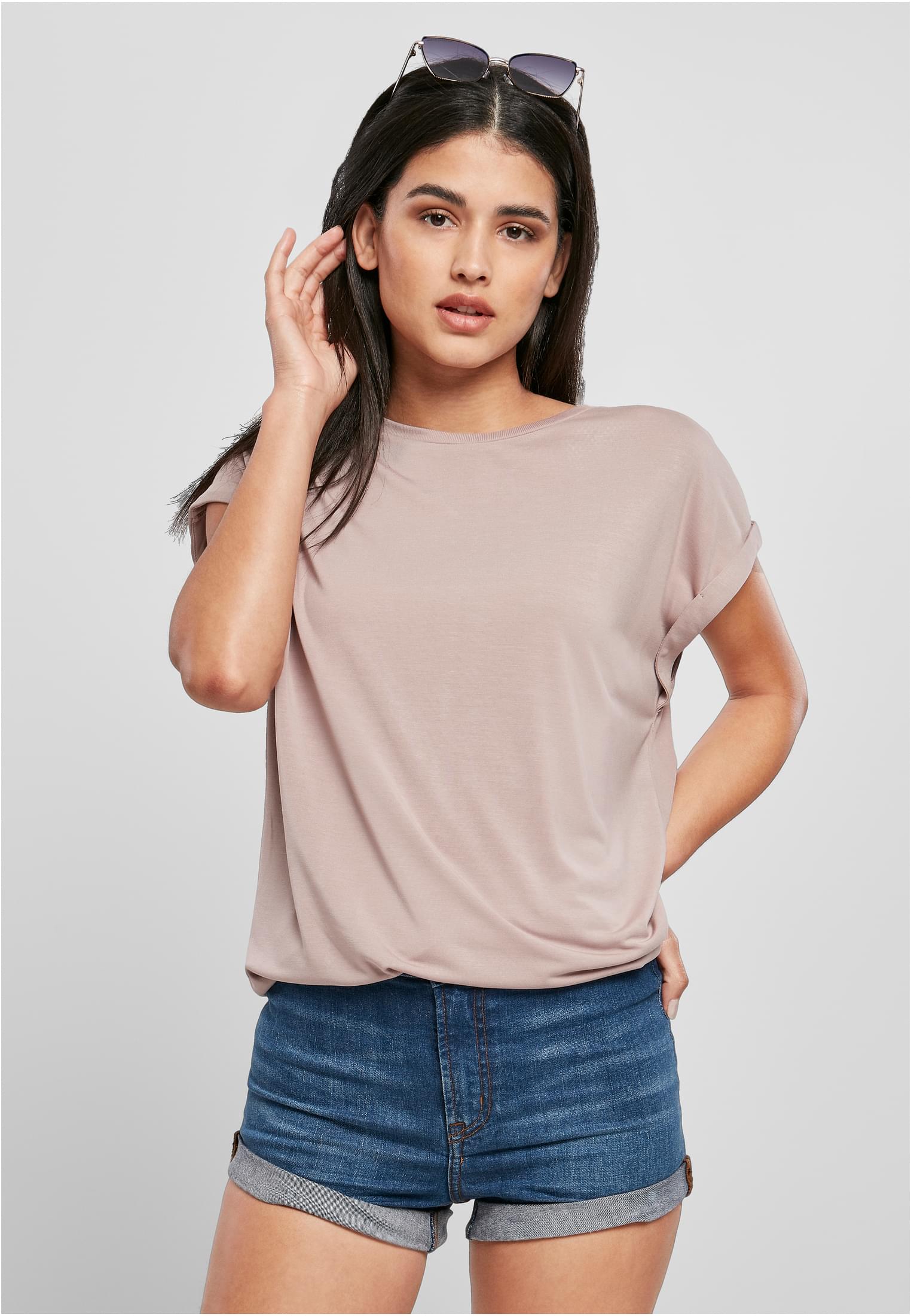 Ladies Modal Extended Shoulder Tee duskrose 3XL
 - alternate variant 6