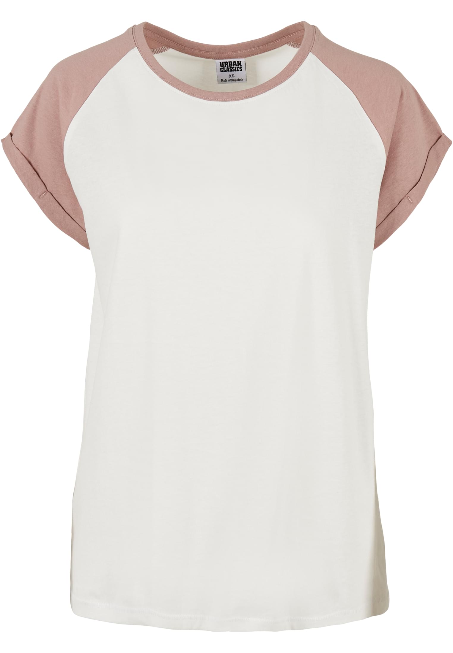 T-shirts contrast femme Raglan blanchesand/duskrose 3XL
 - variant image 5