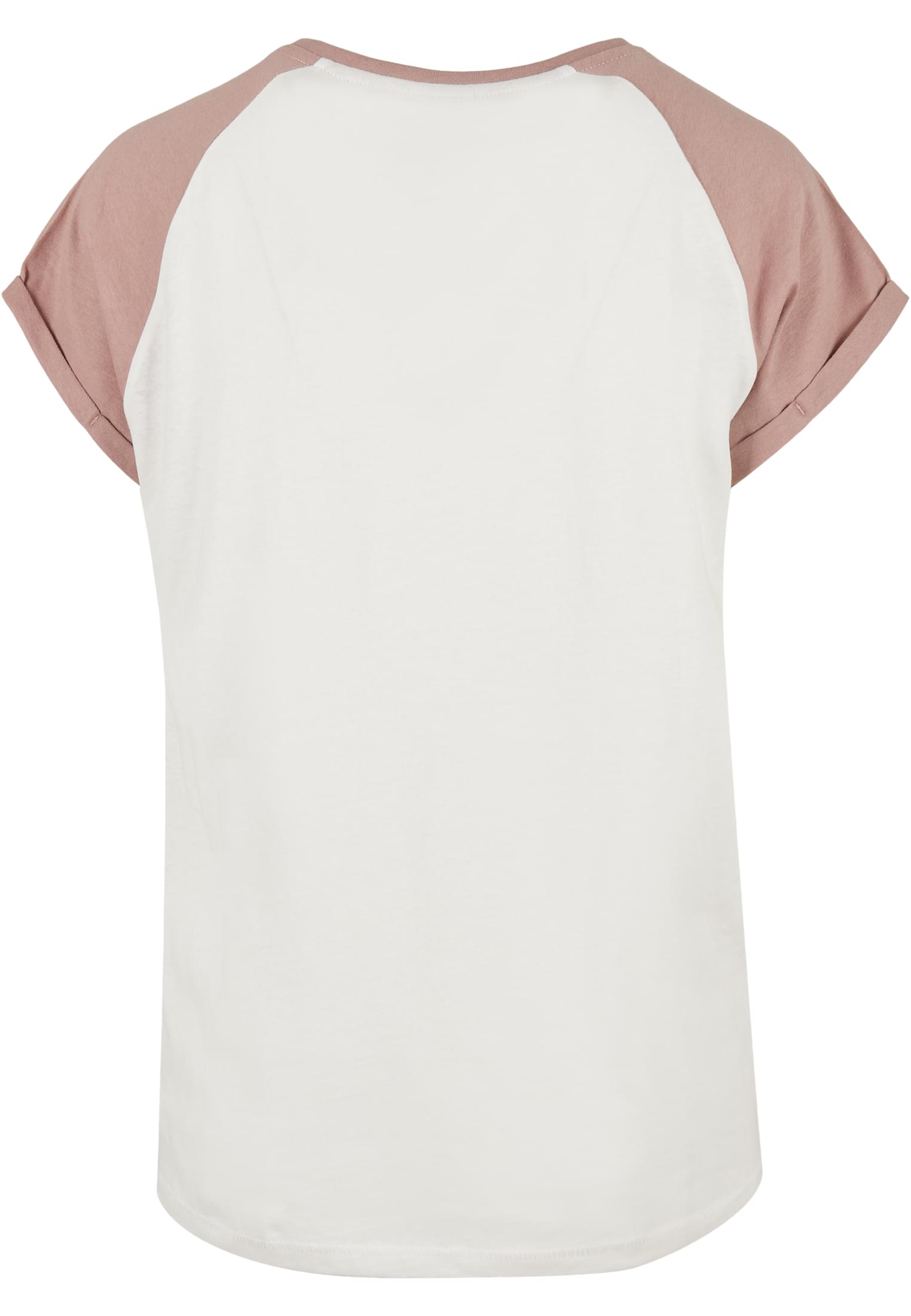 T-shirts contrast femme Raglan blanchesand/duskrose 3XL
 - variant image 6