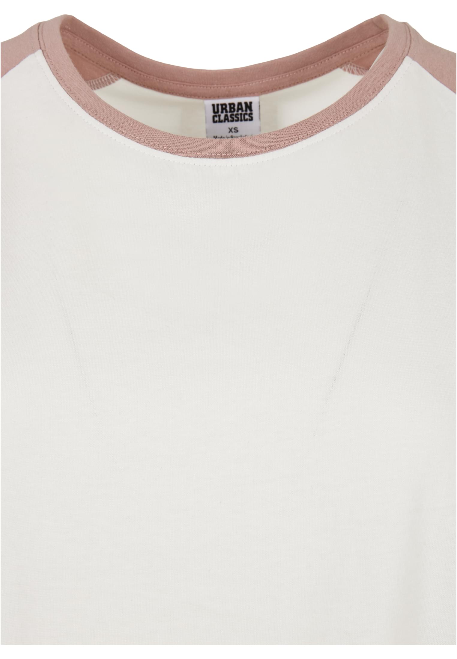T-shirts contrast femme Raglan blanchesand/duskrose 3XL
 - variant image 7
