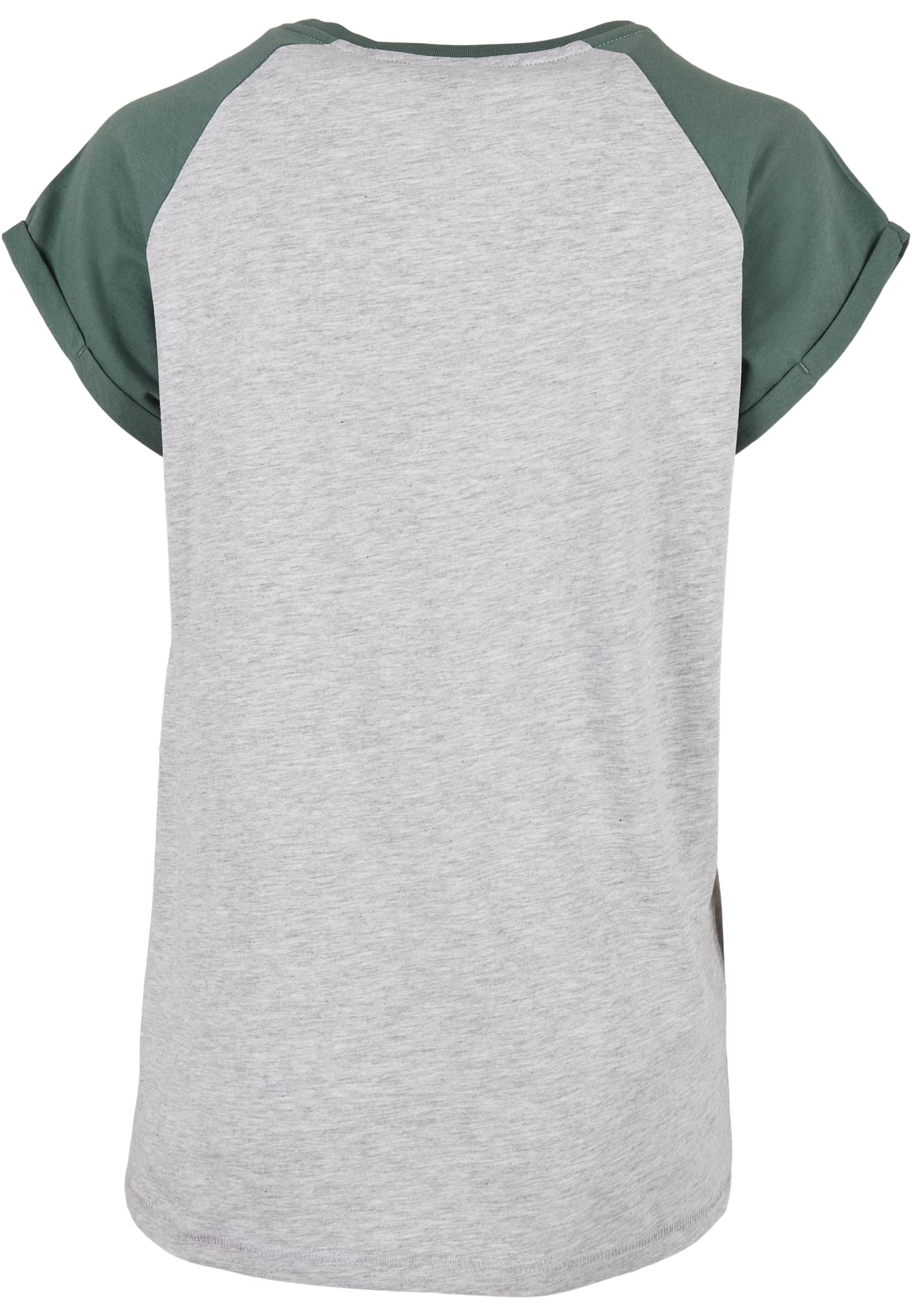 T-shirt contrastées femmes Raglan gris clair/paleleaf 3XL
 - variant image 6