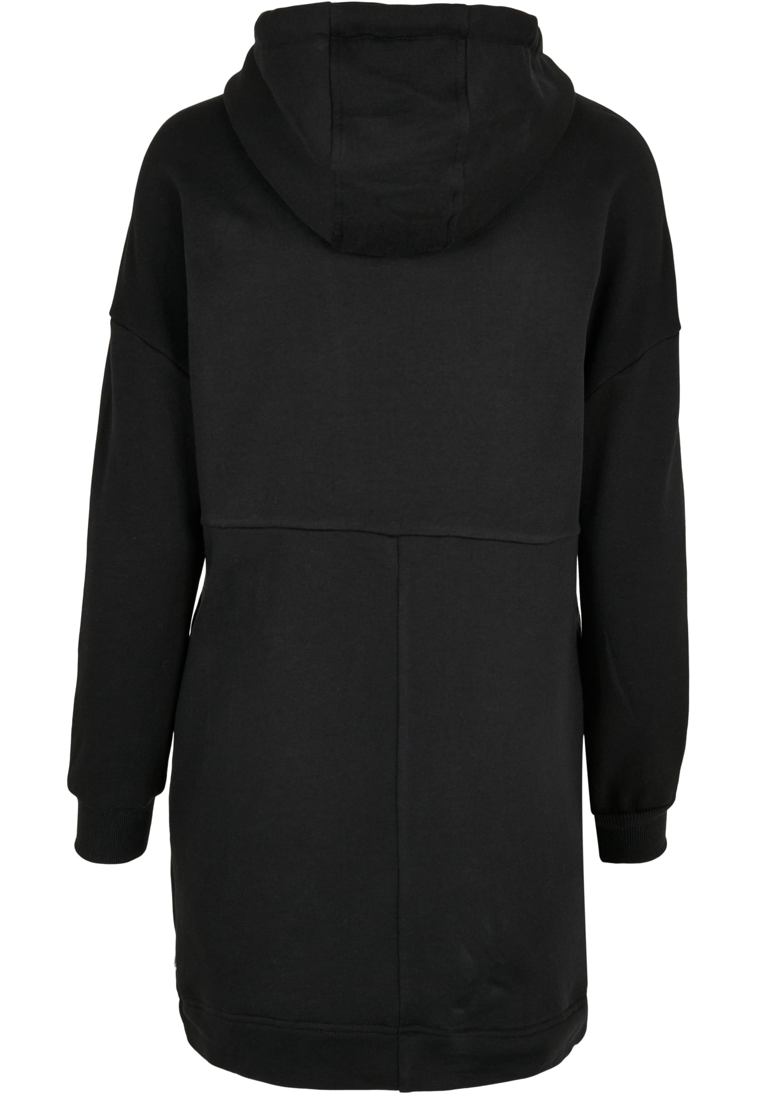 Ladies Organic Oversized Terry Hoody Dress black 3XL - variant image 6