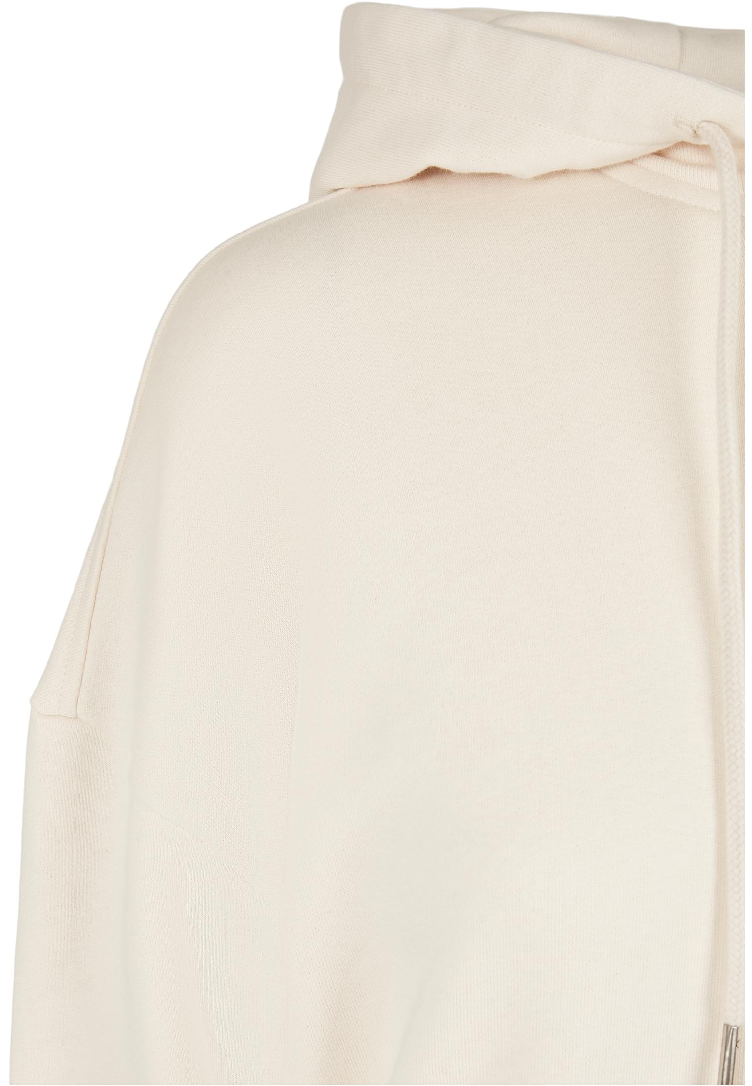 Ladies Organic Oversized Terry Hoody Dress whitesand 3XL - variant image 3