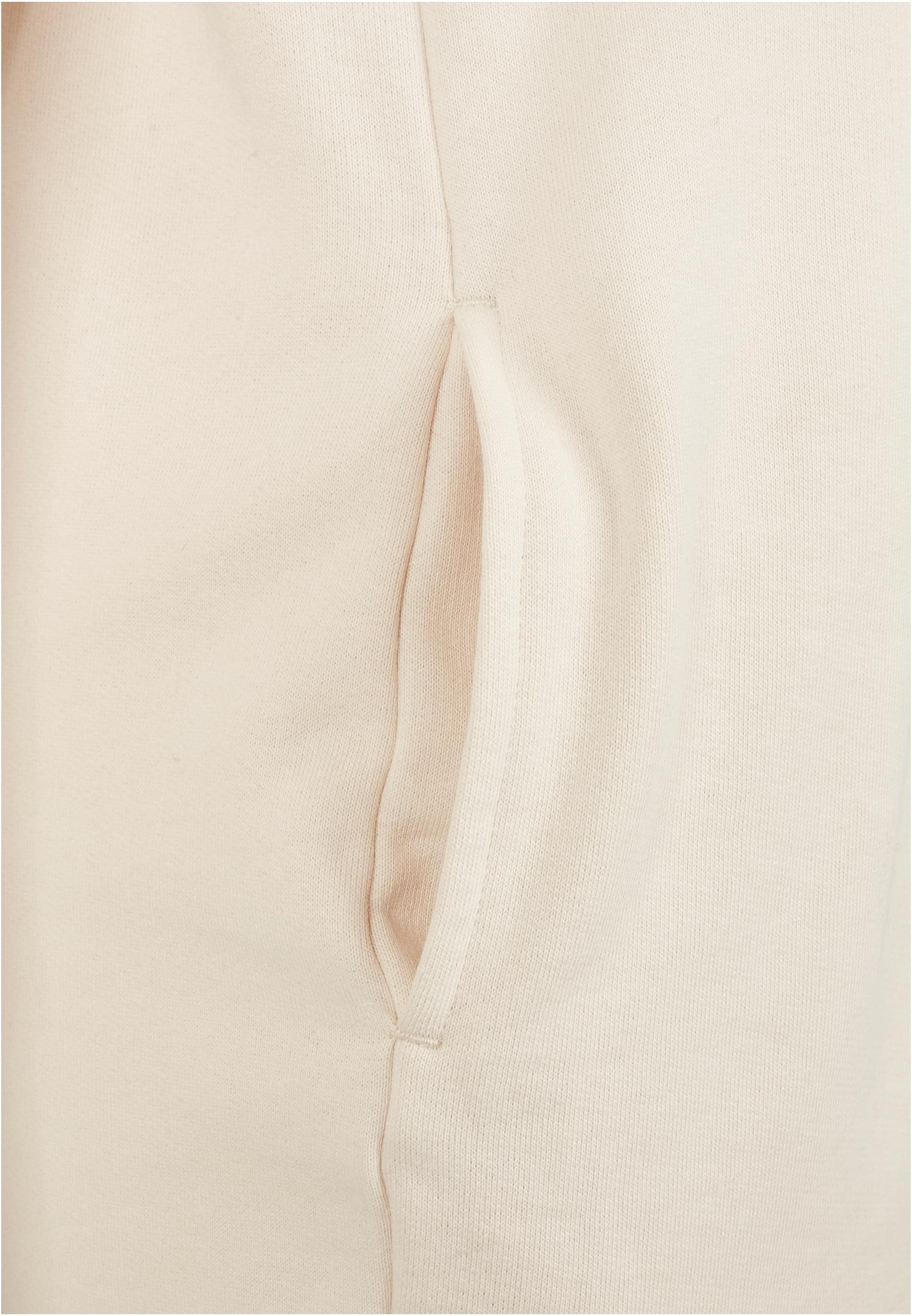 Ladies Organic Oversized Terry Hoody Dress whitesand 3XL - variant image 4
