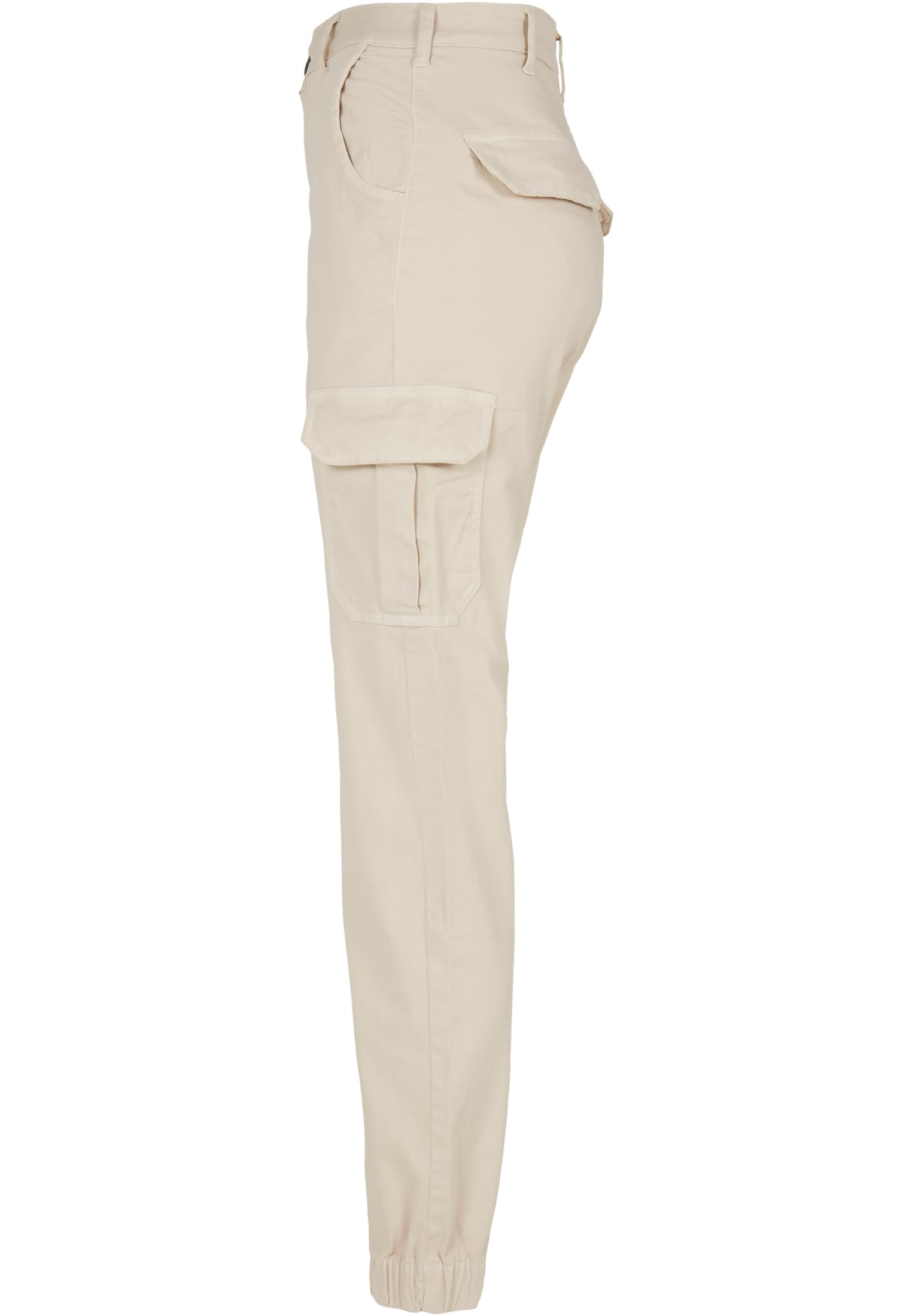 Ladies High Waist Cargo Pants whitesand 26 - variant image 6