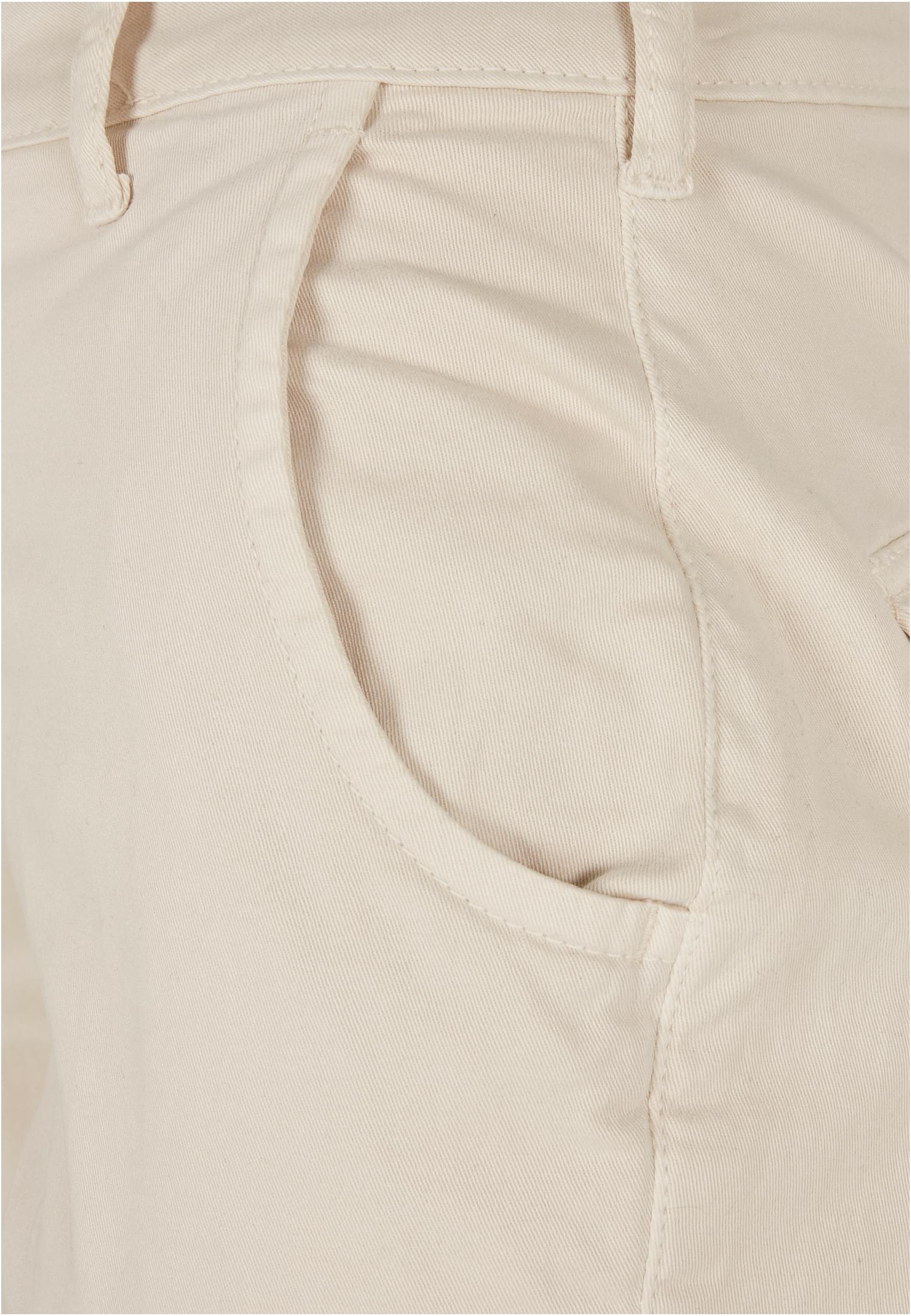 Ladies High Waist Cargo Pants whitesand 26 - variant image 9