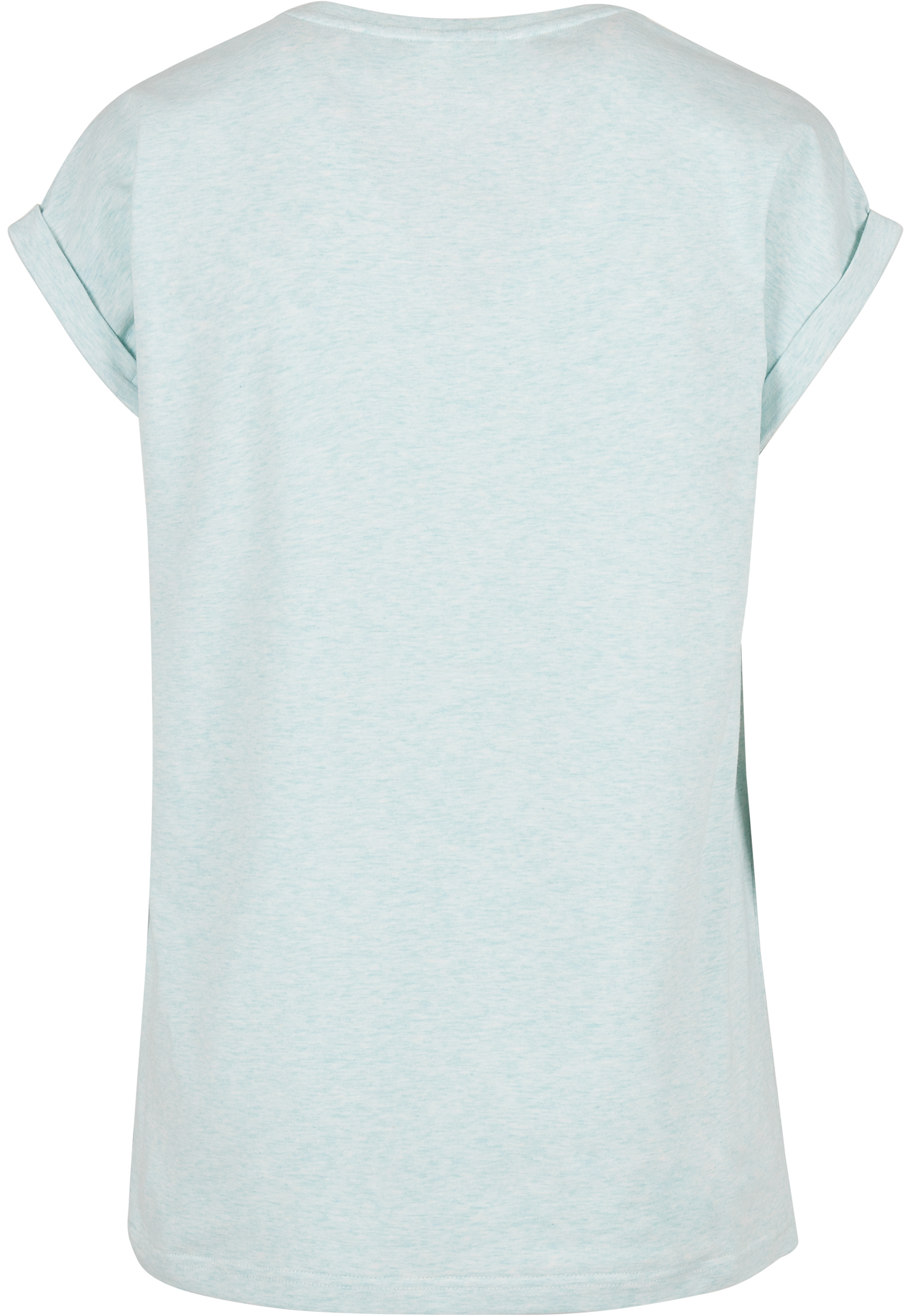 T-shirt à épaules étendu mélange de couleurs pour femmes, mélange d'eau, 3XL
 - variant image 6
