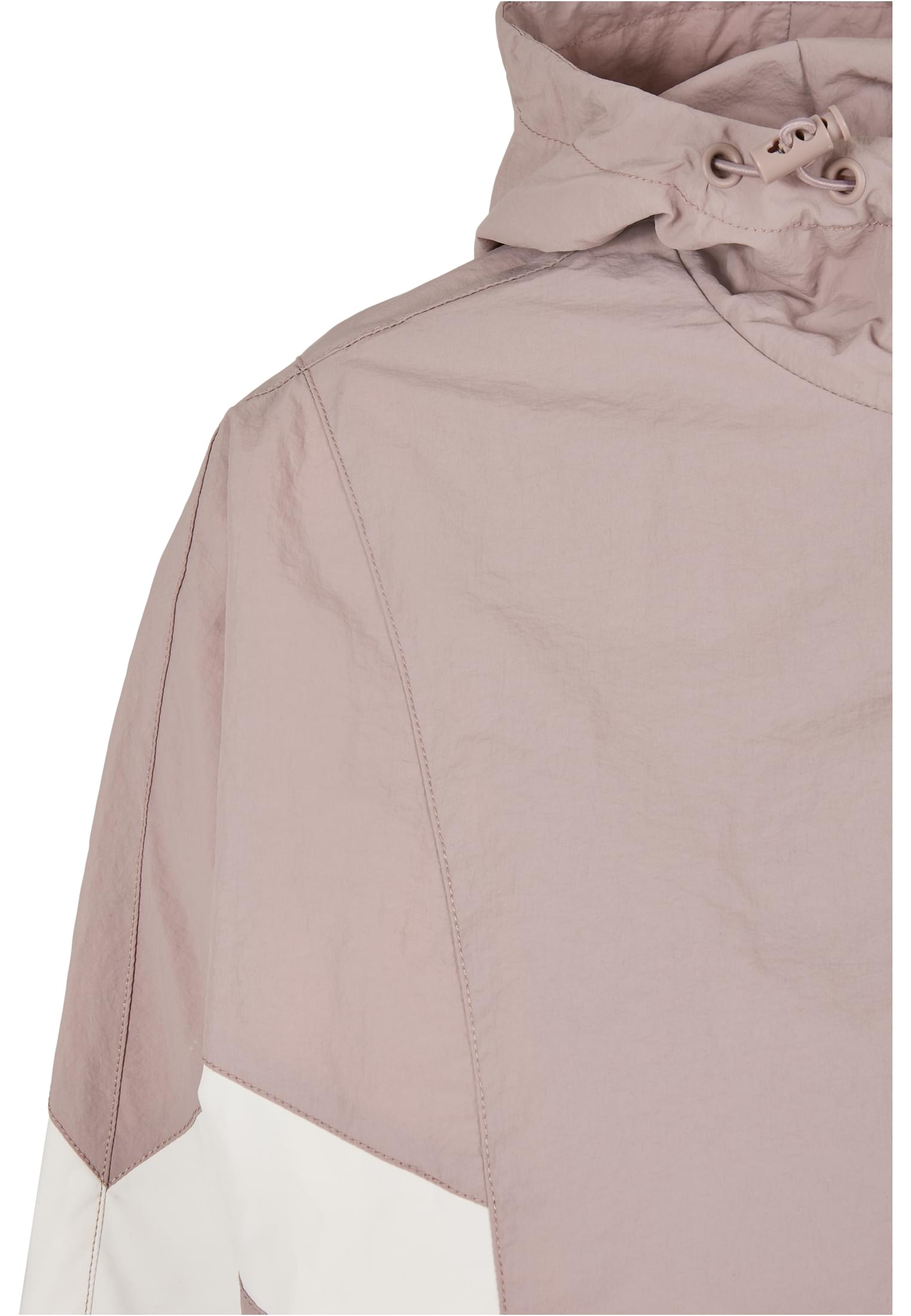 Ladies Crinkle Batwing Jacket duskrose/whitesand 3XL - variant image 10