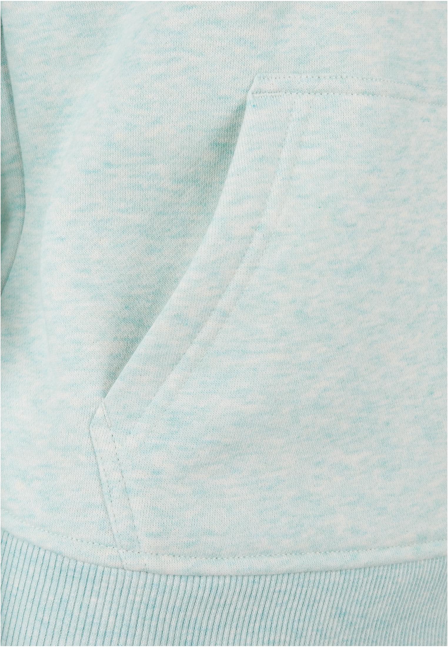 Ladies Color Melange Hoody aqua melange 3XL - variant image 4