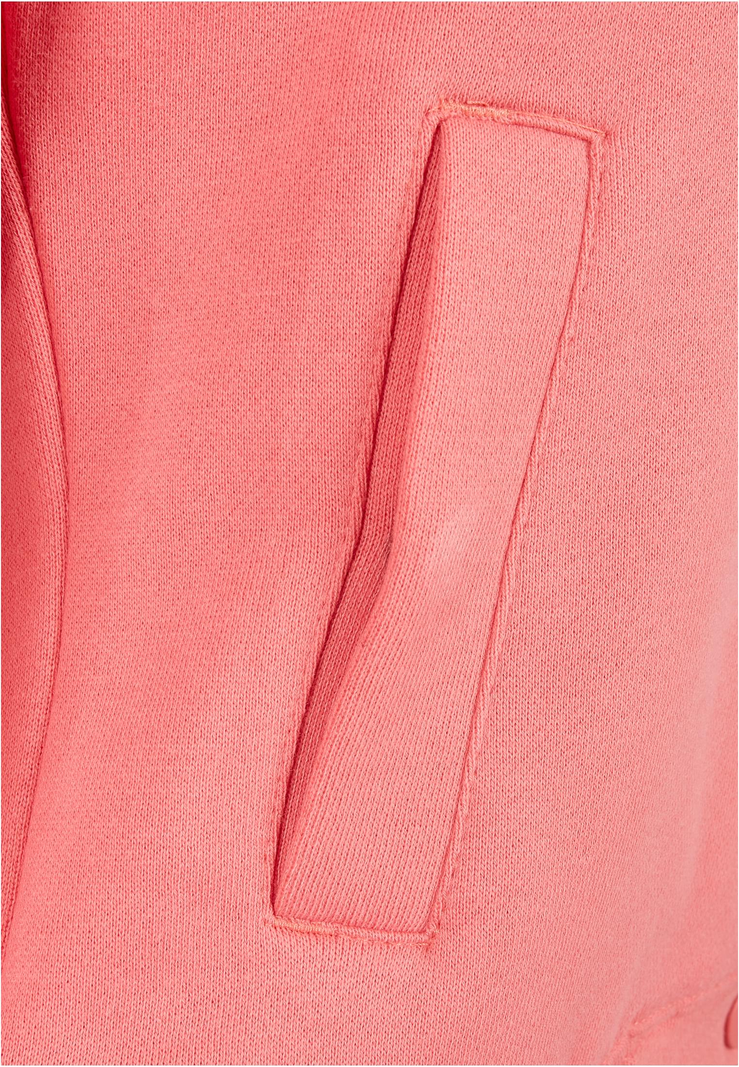Ladies Inset College Sweat Jacket palepink/whitesand 3XL - variant image 4