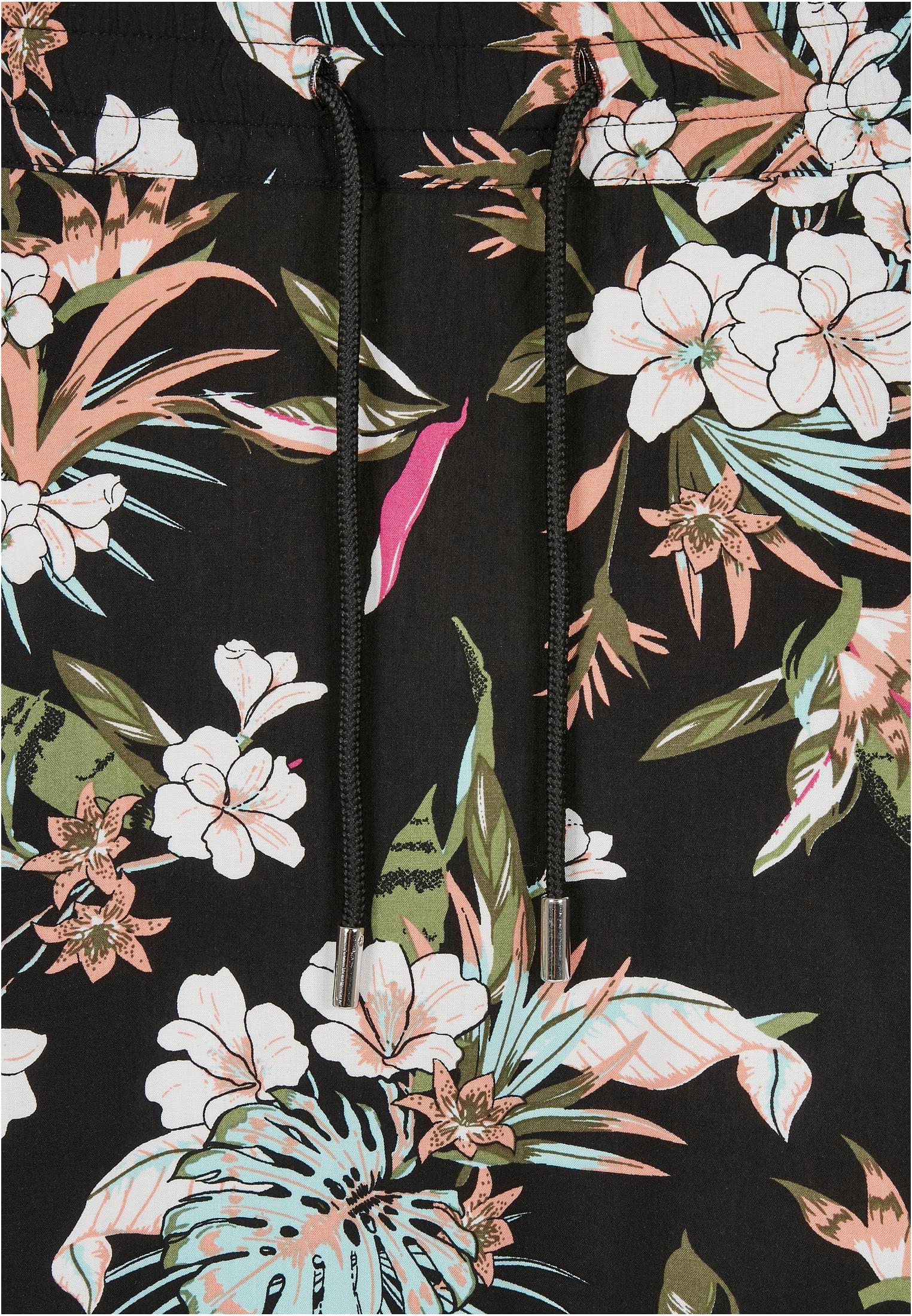 Ladies Viscose Midi Skirt black tropical 3XL - variant image 9