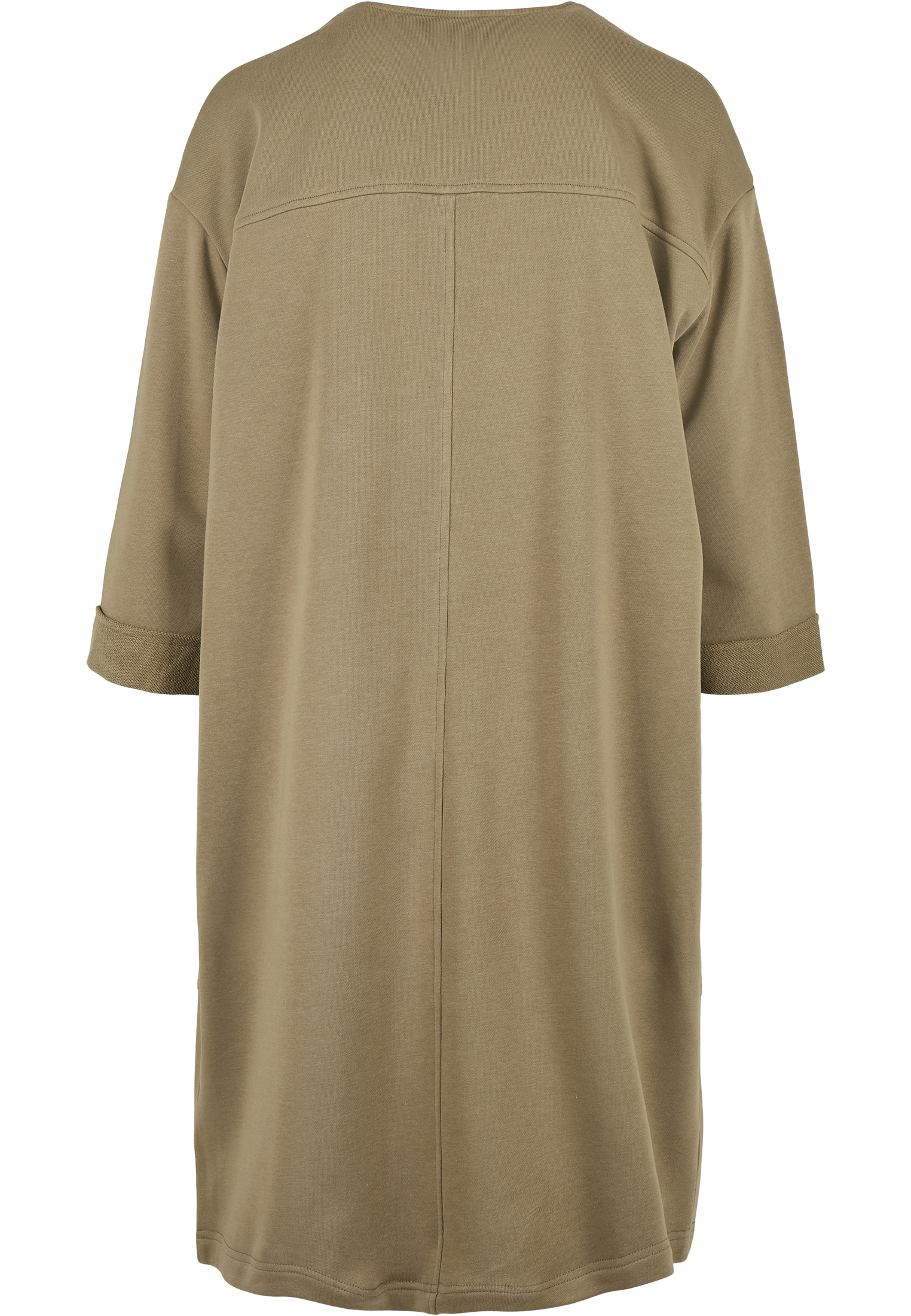 Ladies Oversized Terry Cardigan khaki 3XL - variant image 6