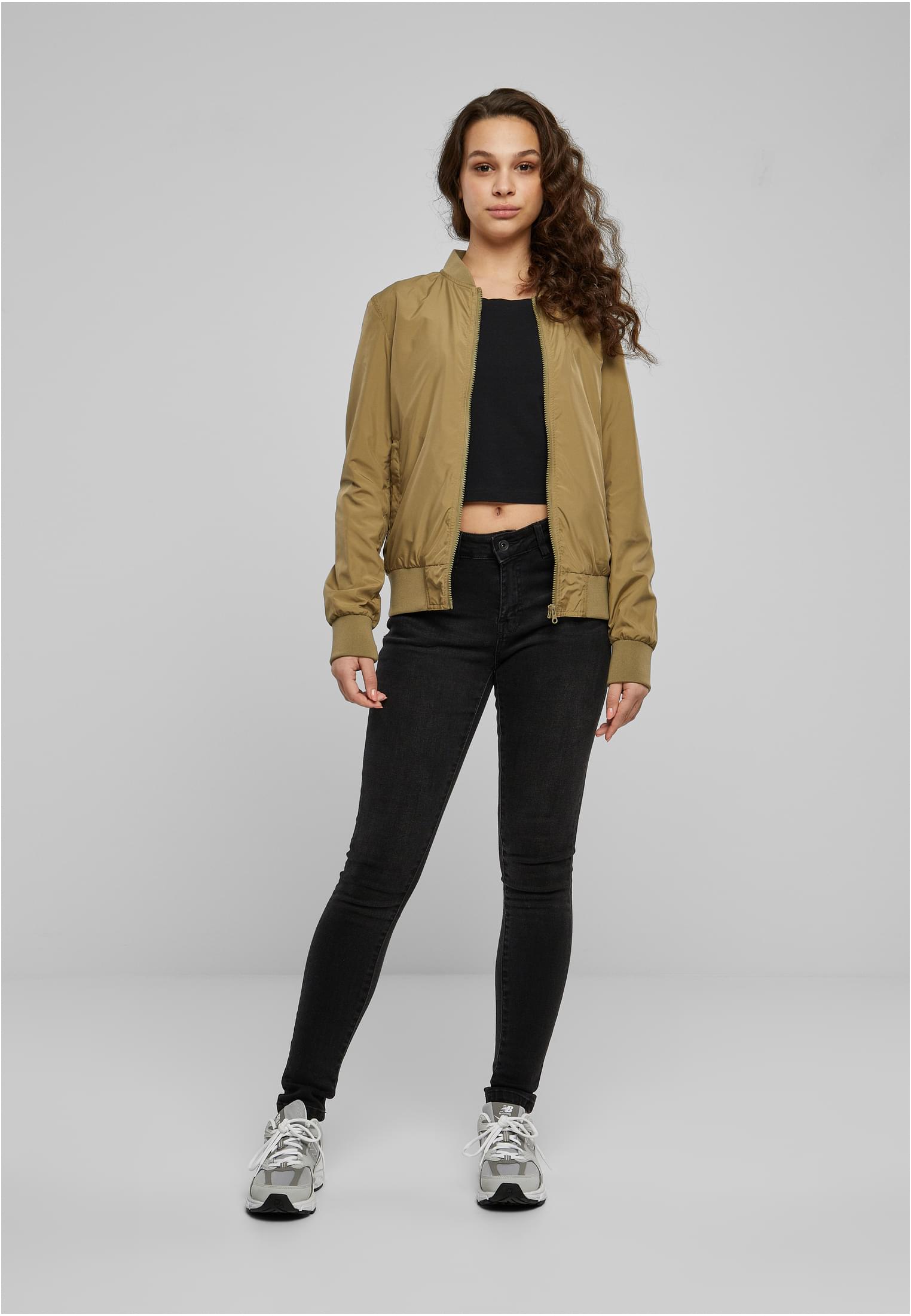 Ladies Light Bomber Jacket khaki 3XL - variant image 4