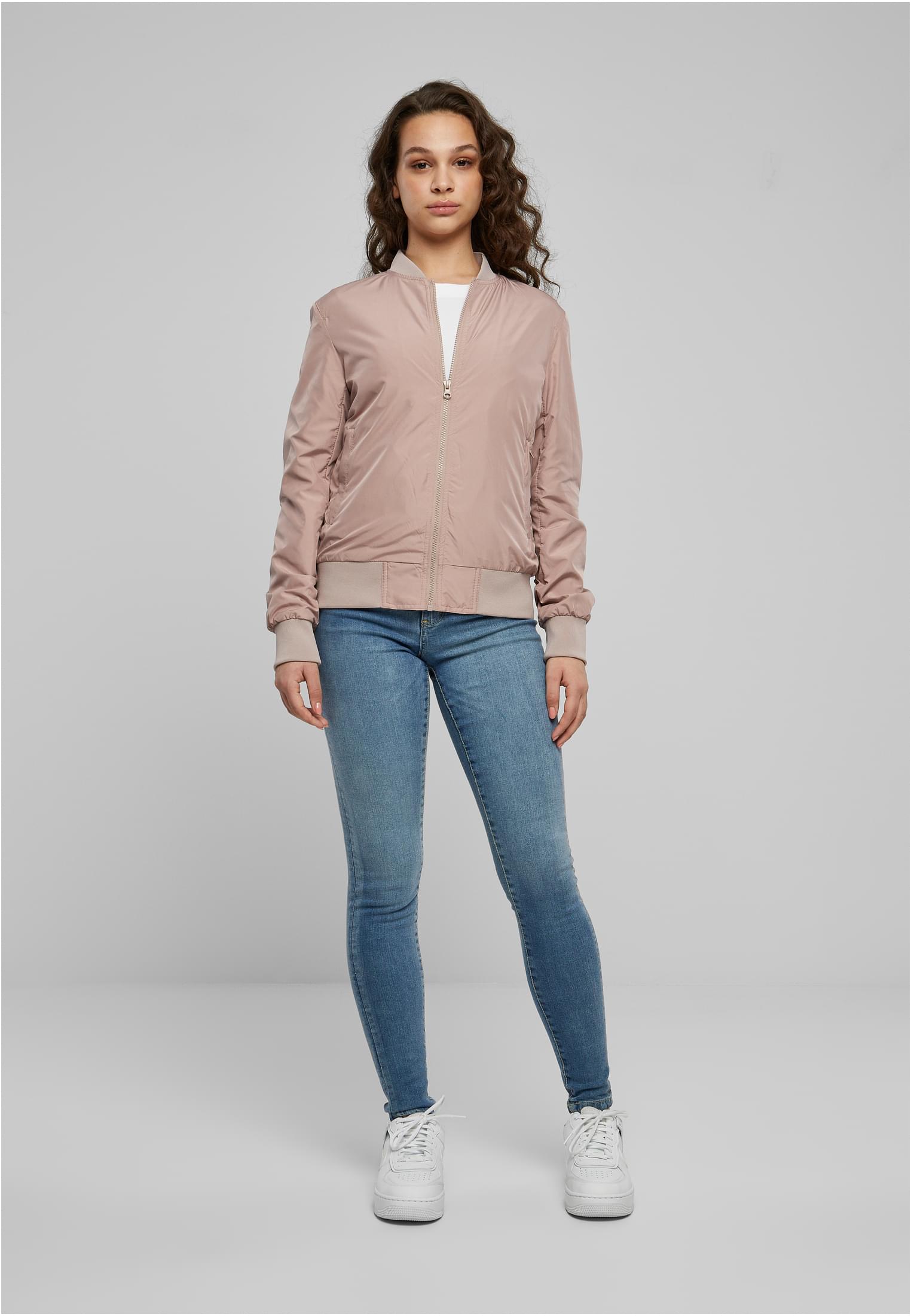 Ladies Light Bomber Jacket duskrose 3XL - variant image 4
