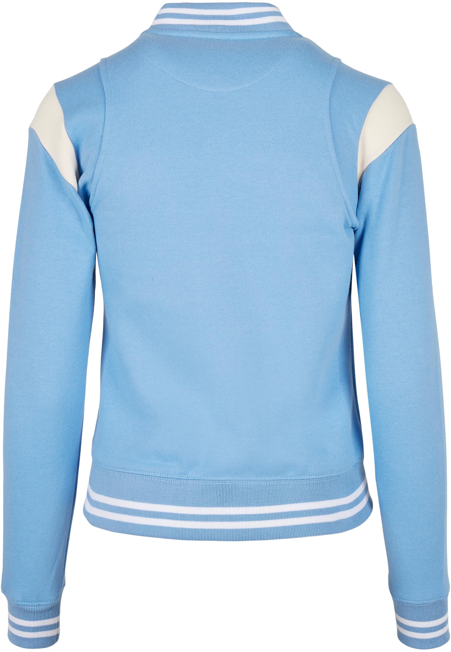 Ladies Inset College Sweat Jacket clearwater/whitesand 3XL - variant image 1