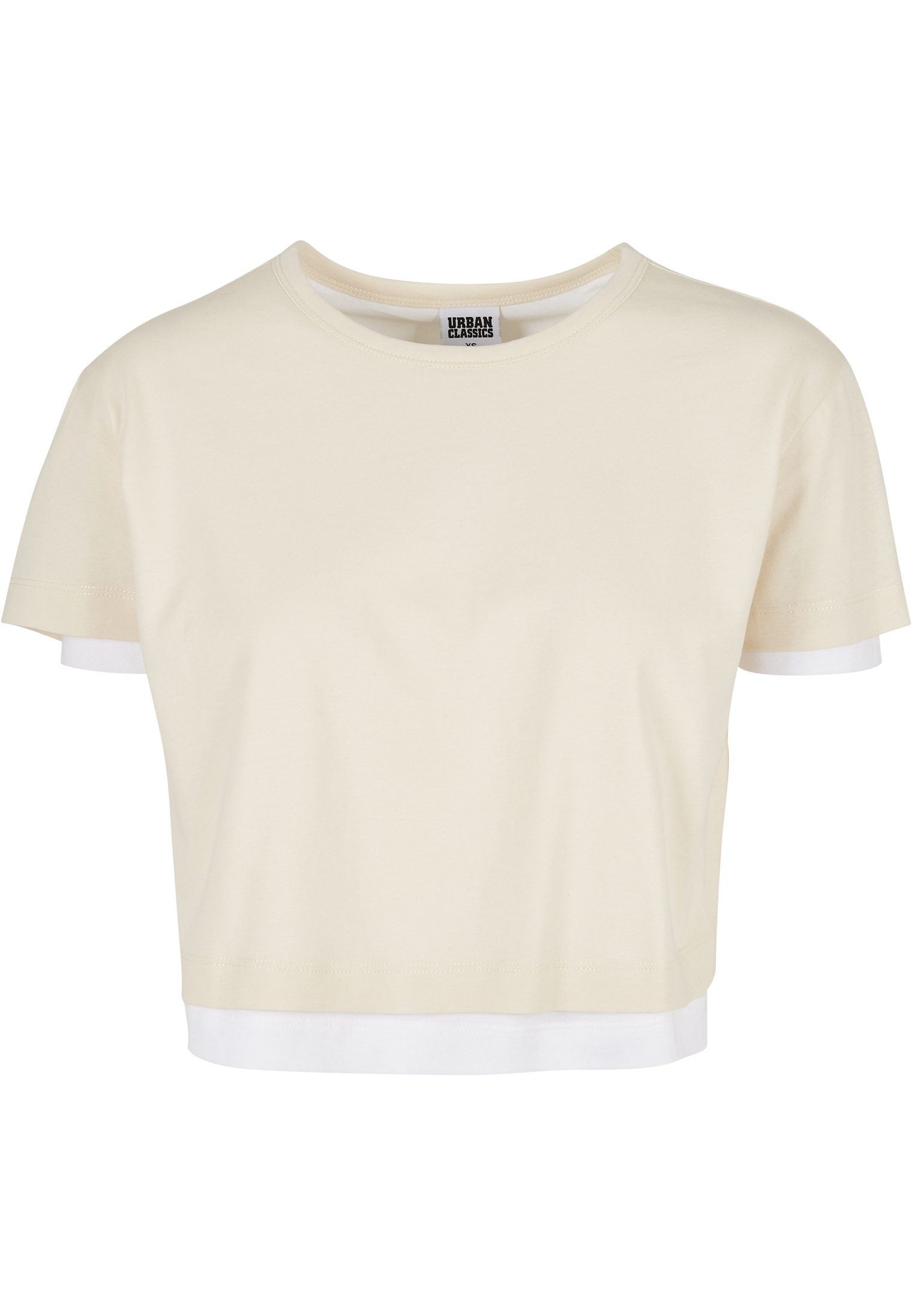 T-shirt Femme Double Doublure Blanche whitesand/blanc 3XL
 - variant image 5