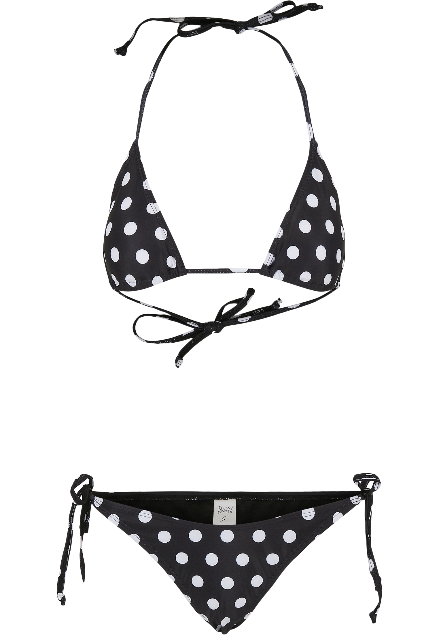 Ladies Pattern Bikini polkadots black L - variant image 5