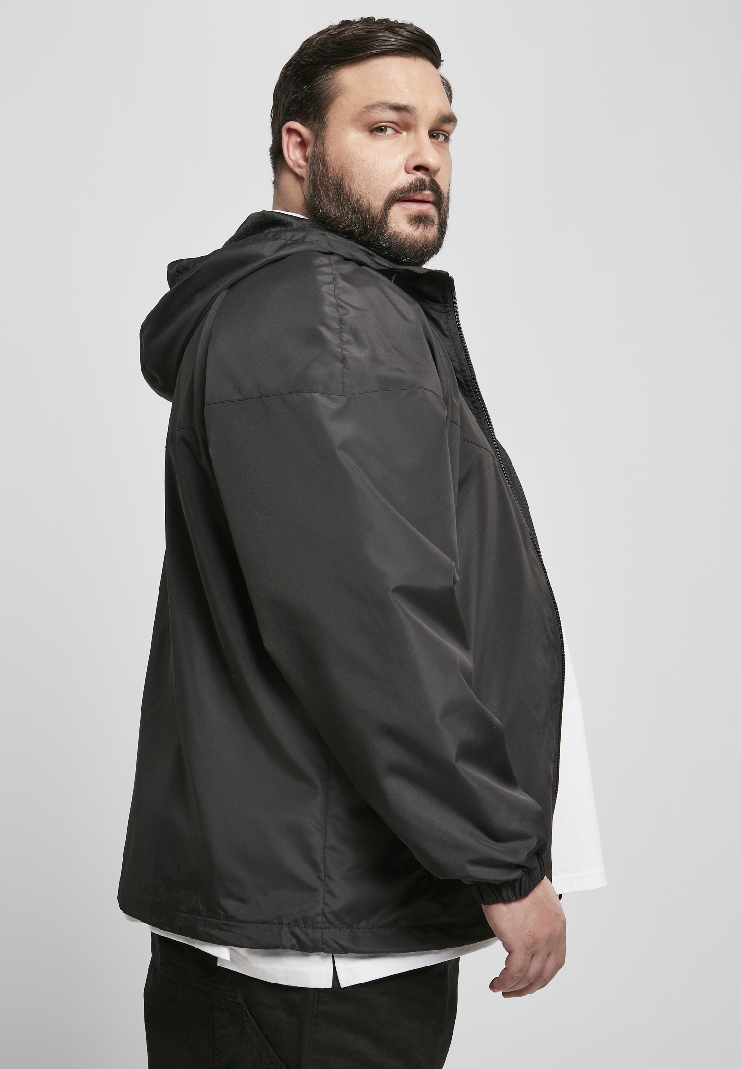 Recyclé Windrunner noir/noir 3XL
 - variant image 3