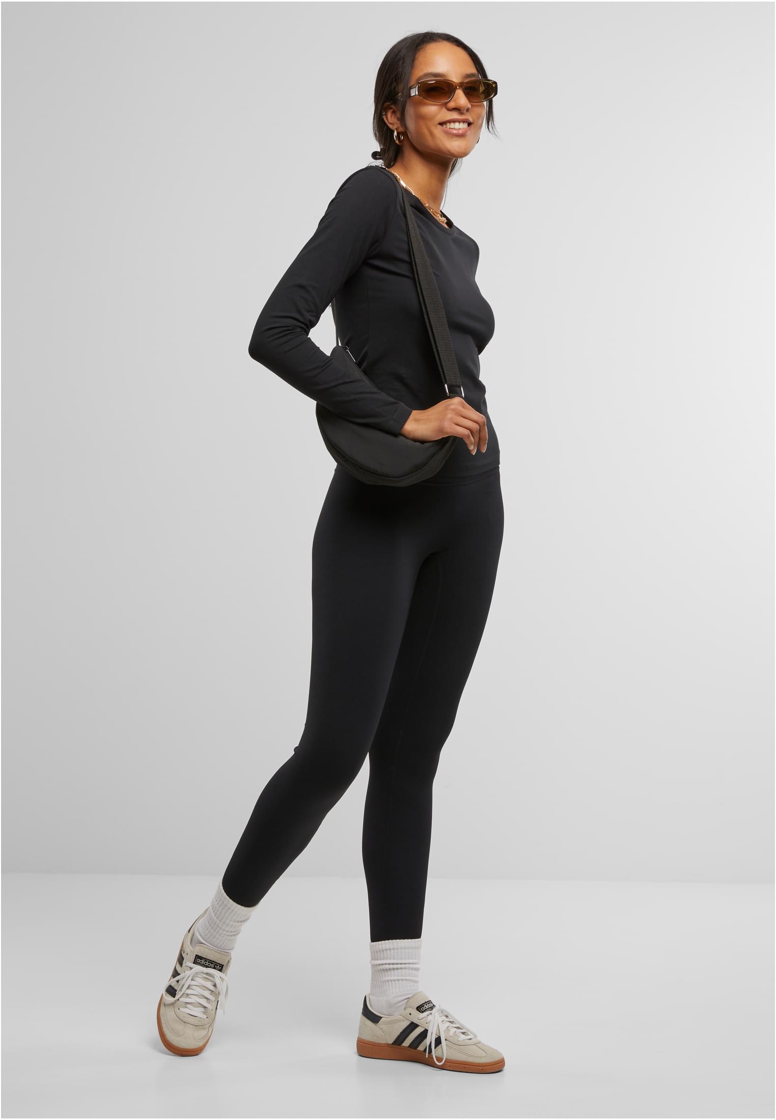 Ladies Sports Leggings black L - variant image 4