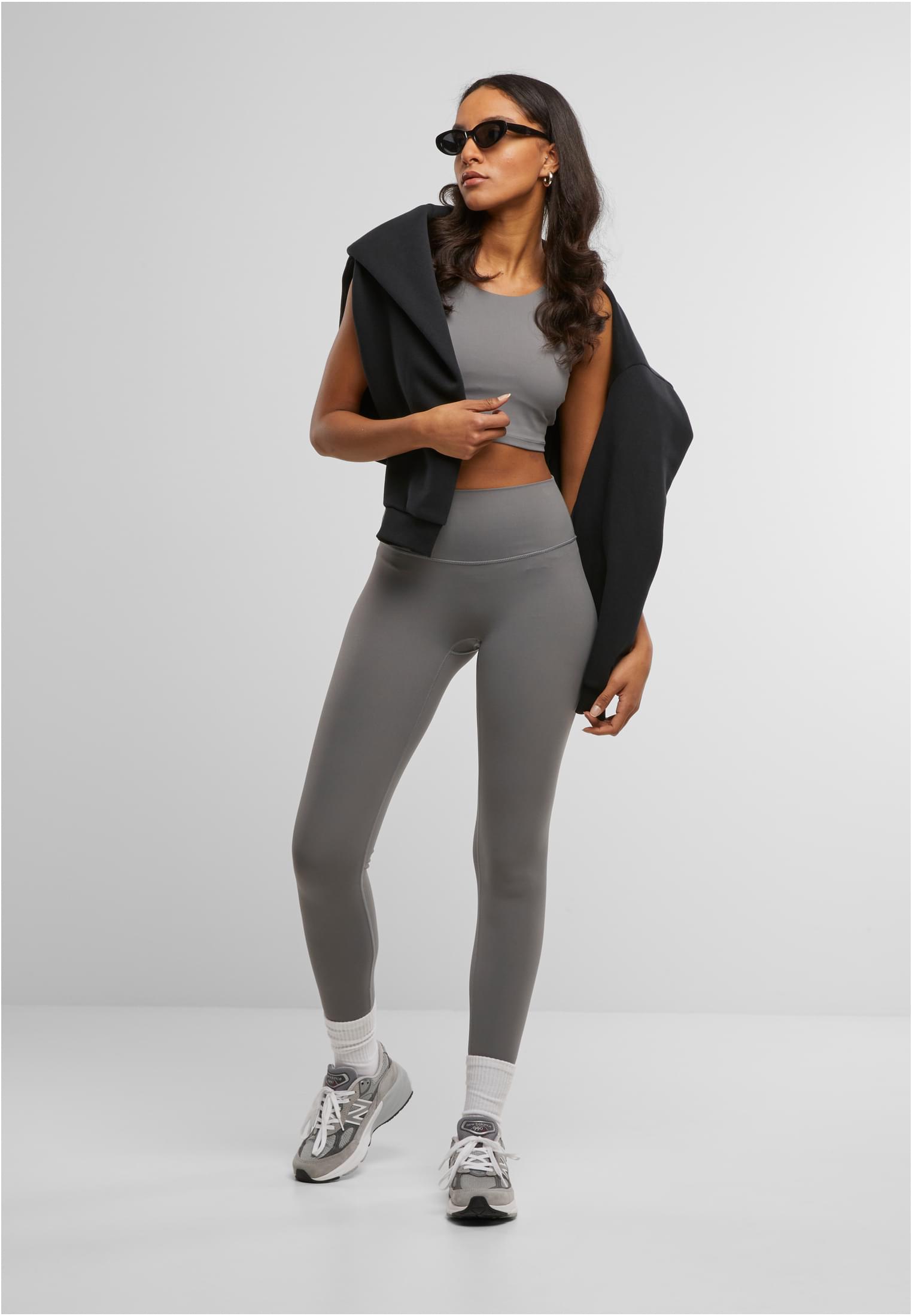 Frauen Sportleggings Senioren grau L
 - variant image 4