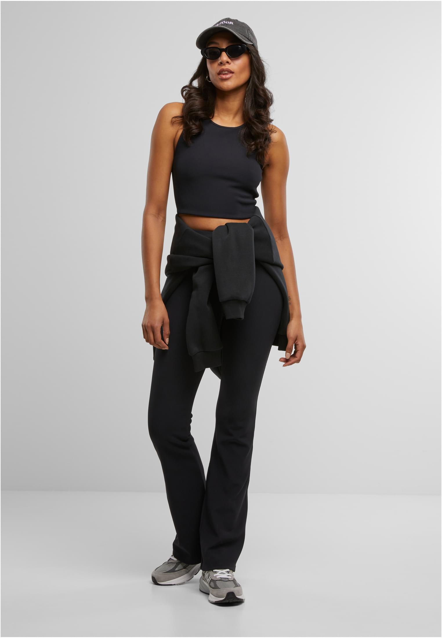 Ladies Sports Top Rib black L - variant image 2