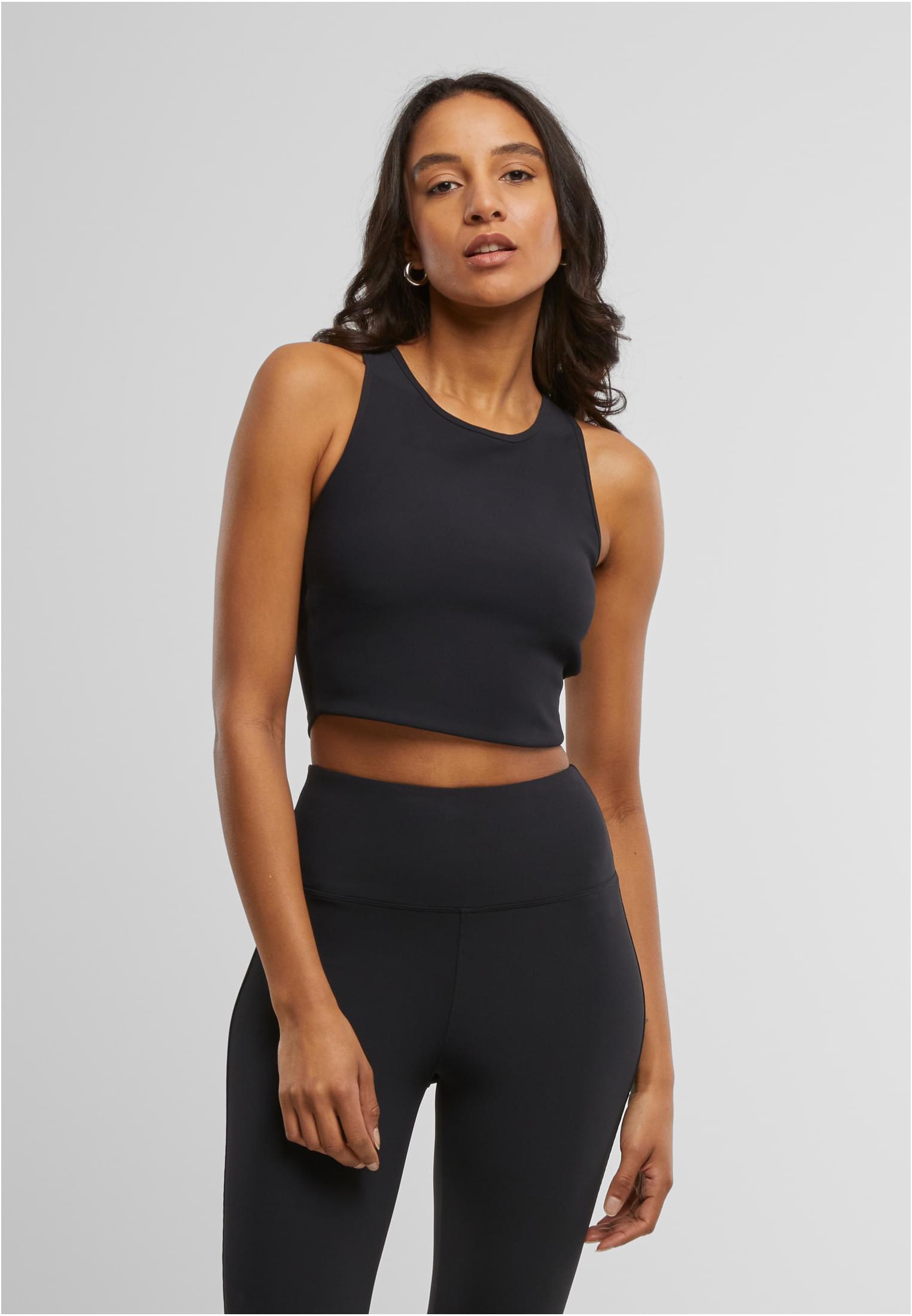 Ladies Sports Top Rib black L - alternate variant 1