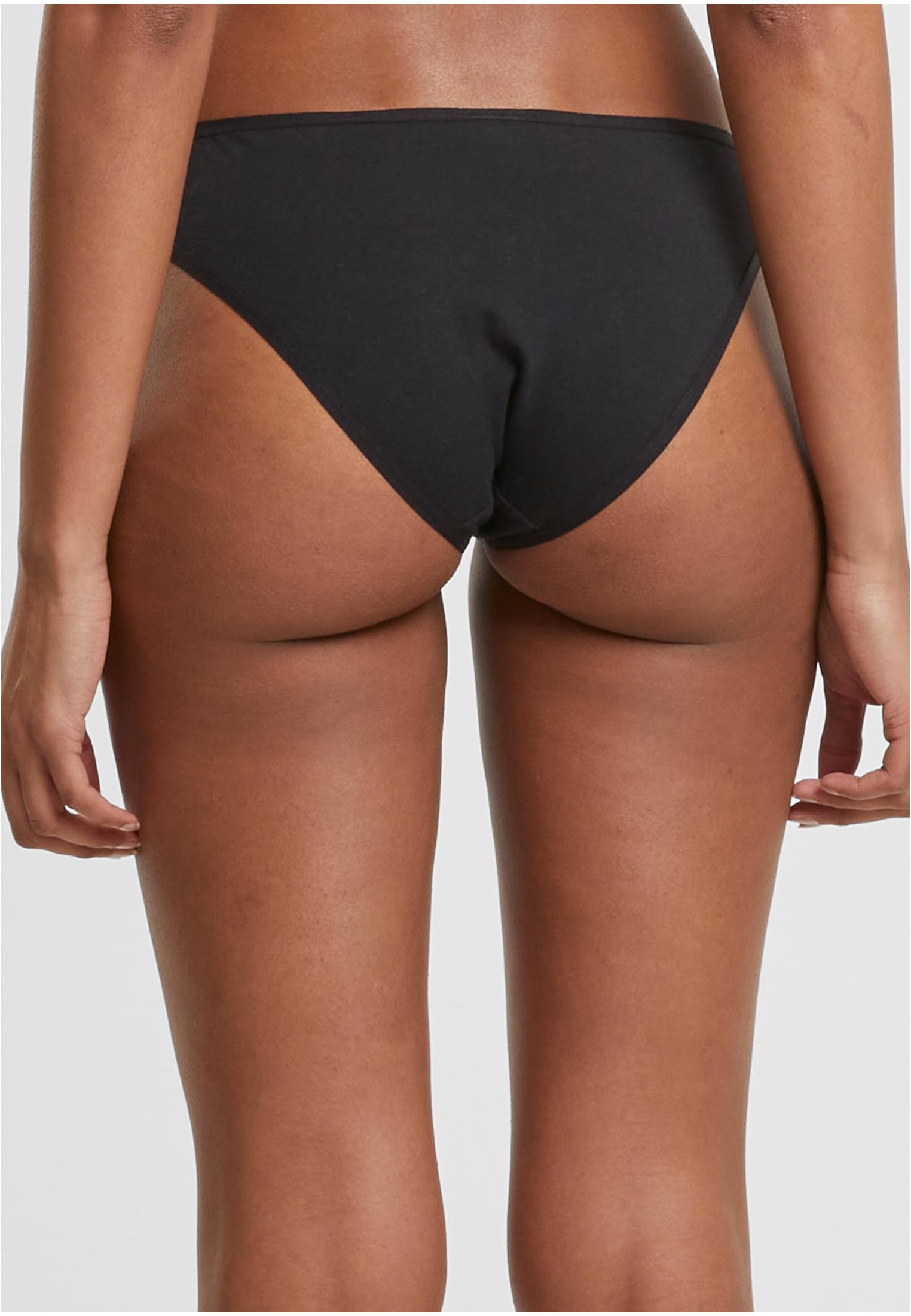 Ladies Basic Cotton Slip 5-Pack black+black+black+black+black L - variant image 2