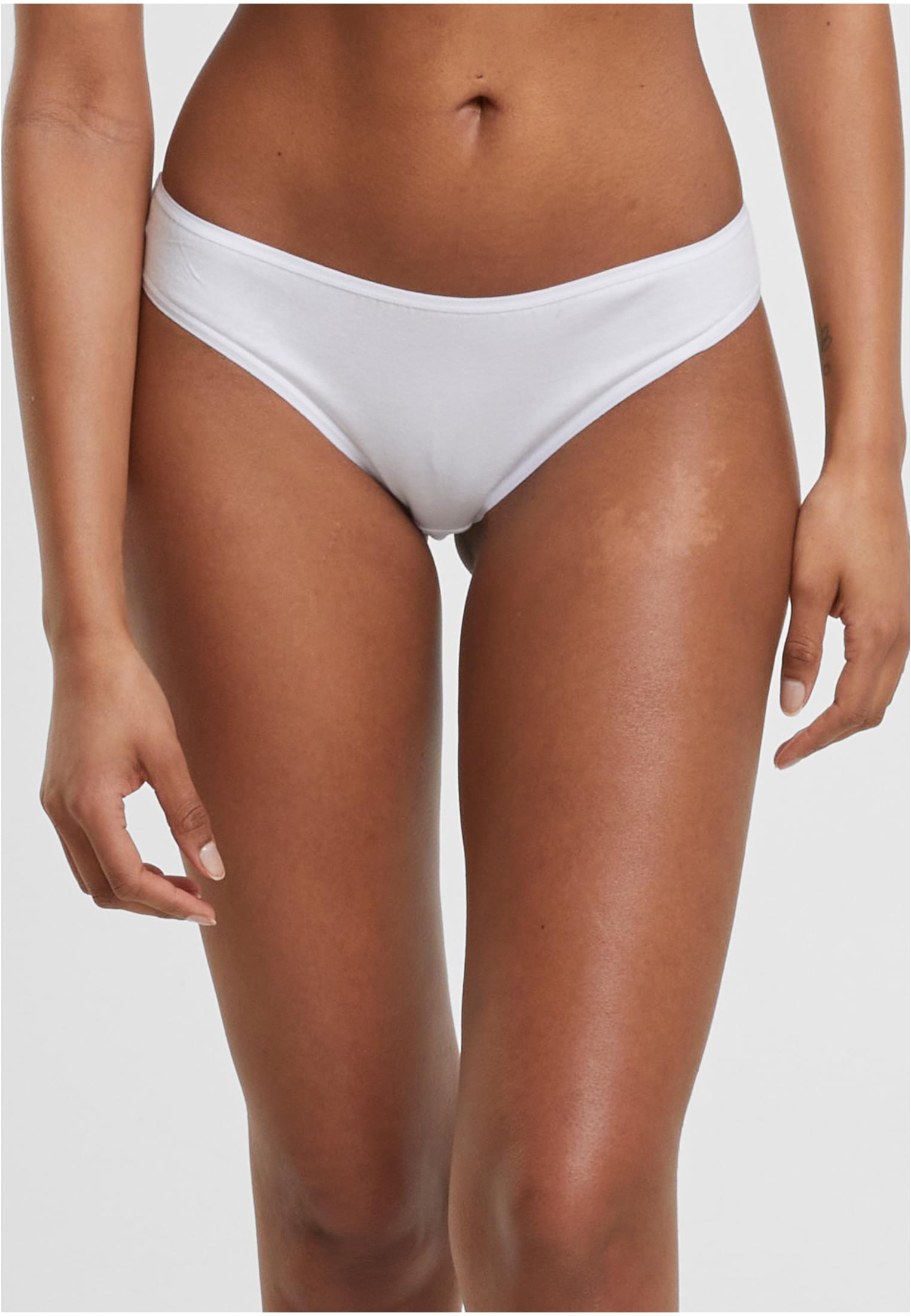 Ladies Basic Cotton Slip 5-Pack white+white+white+white+white L - variant image 1